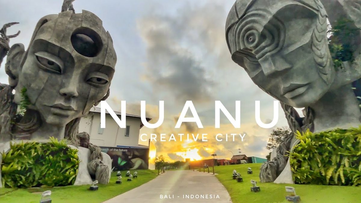 Nuanu Creative City — мастер-план на западном Бали