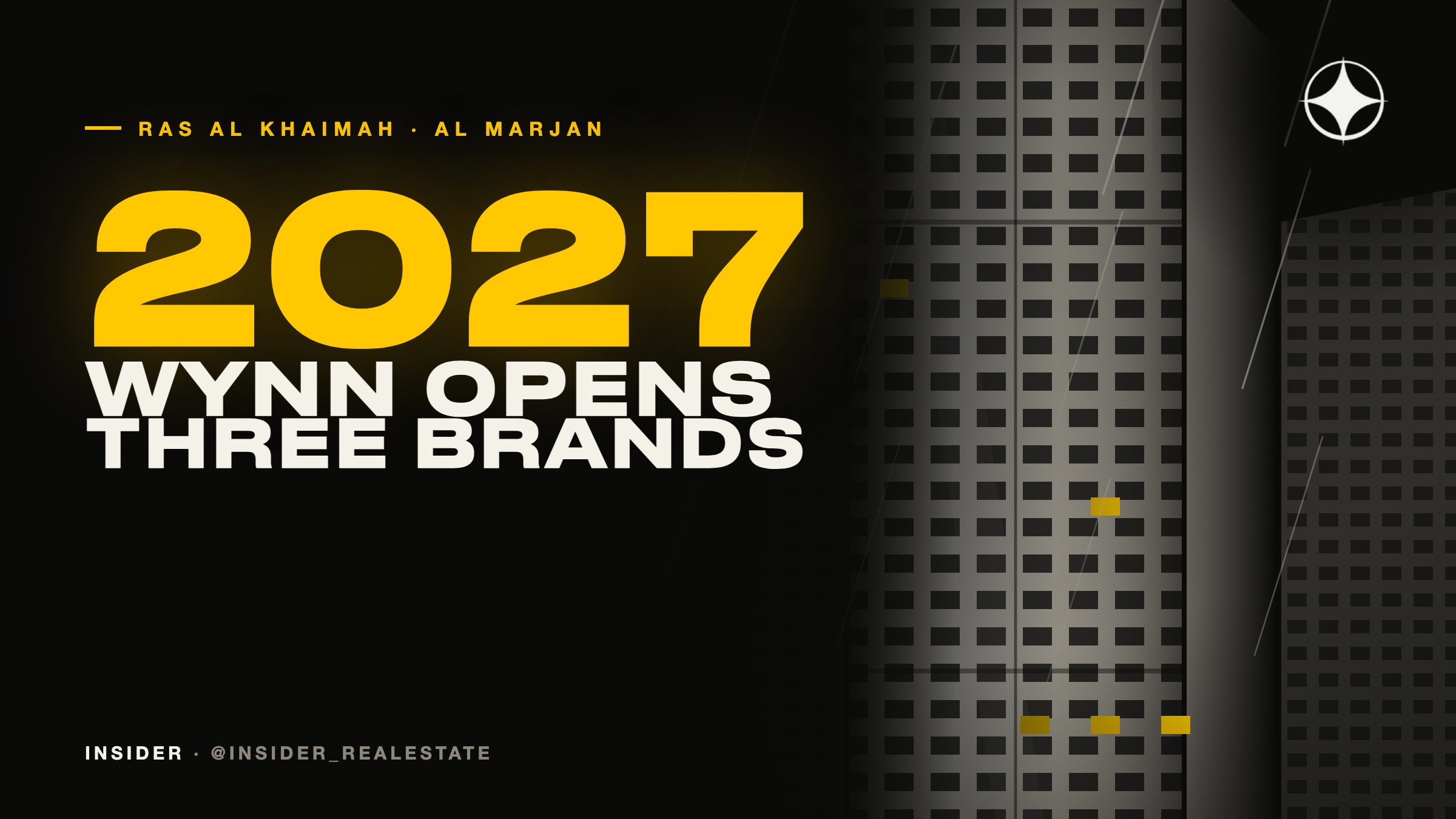 Al Marjan Island branded residences: W, Jacob & Co and Sheraton next to Wynn, delivering 2027–2028