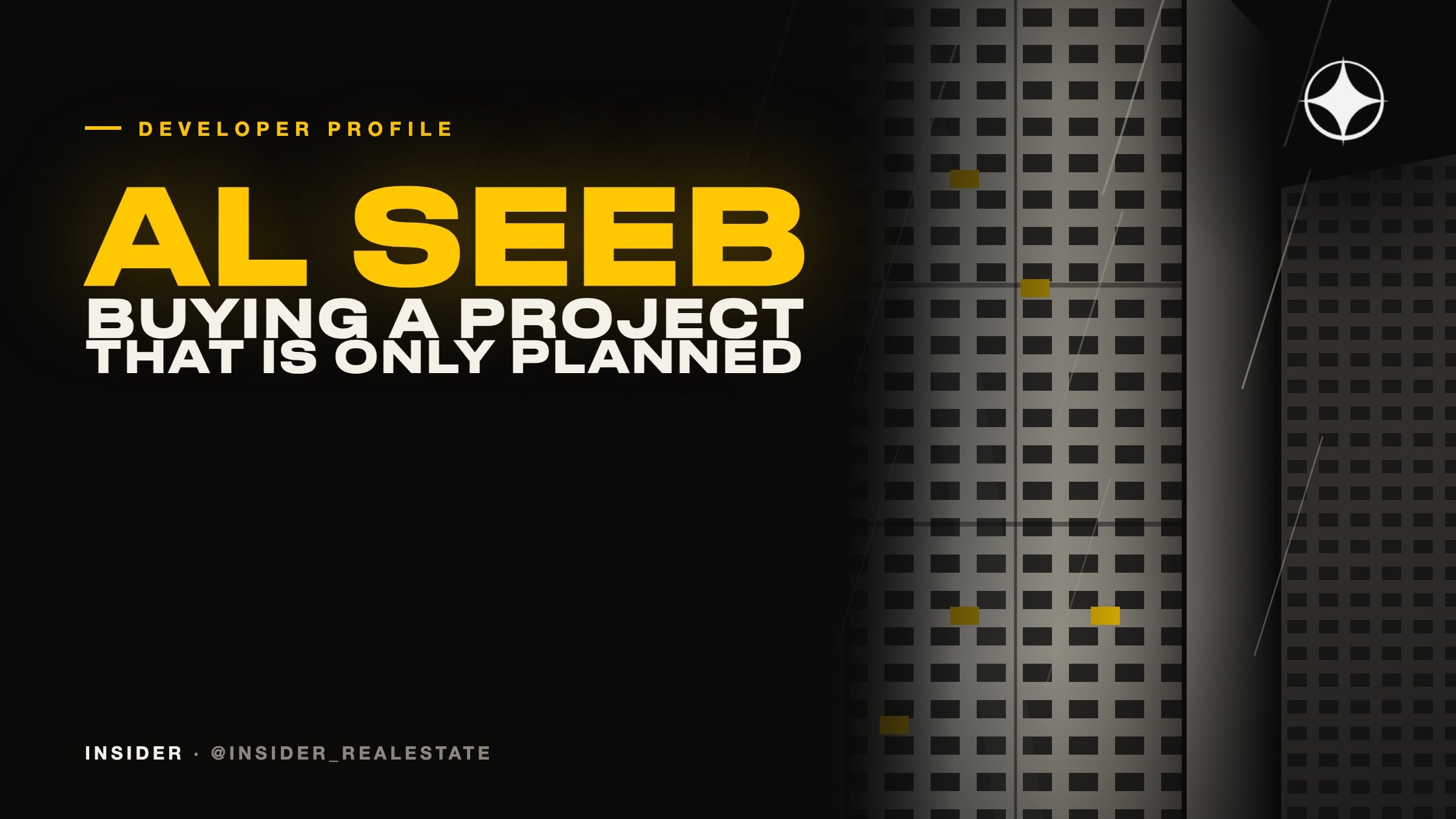 Al Seeb Real Estate Development: buying a project that is still only planned
