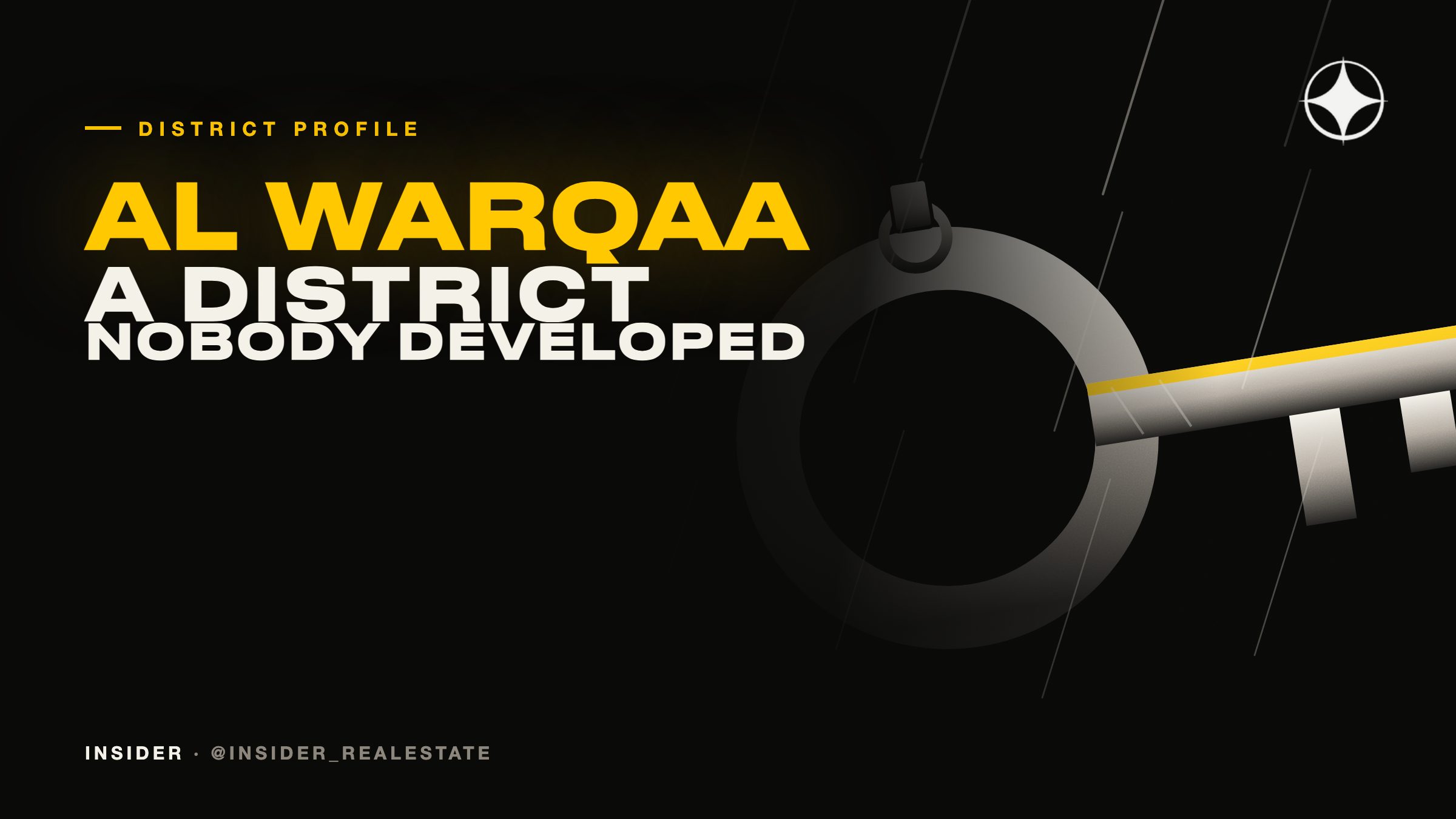 Al Warqaa: buying in a district nobody developed