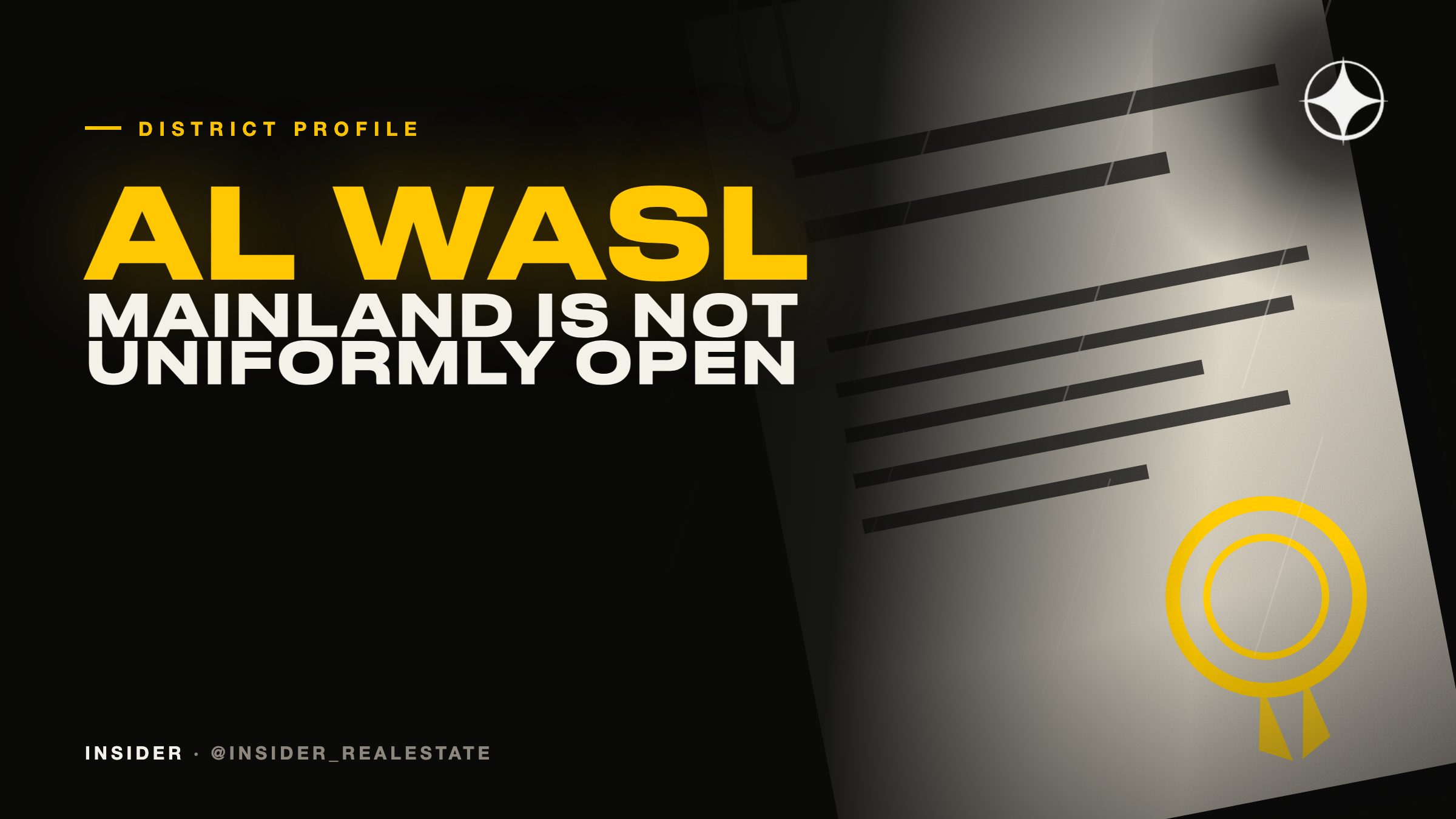 Al Wasl: mainland Dubai is not uniformly open to foreign buyers