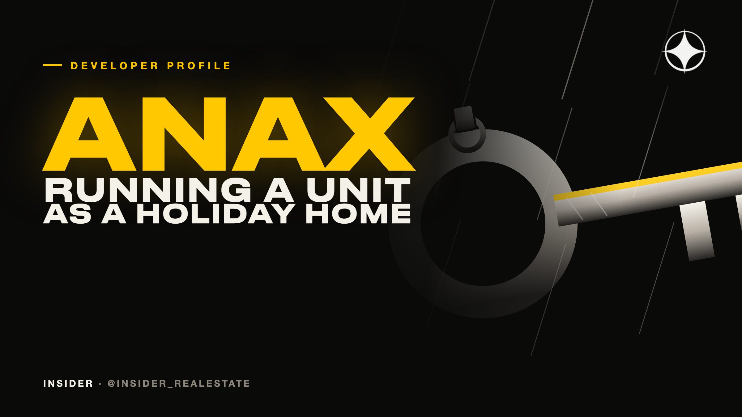 ANAX Developments: what it takes to run a unit as a holiday home