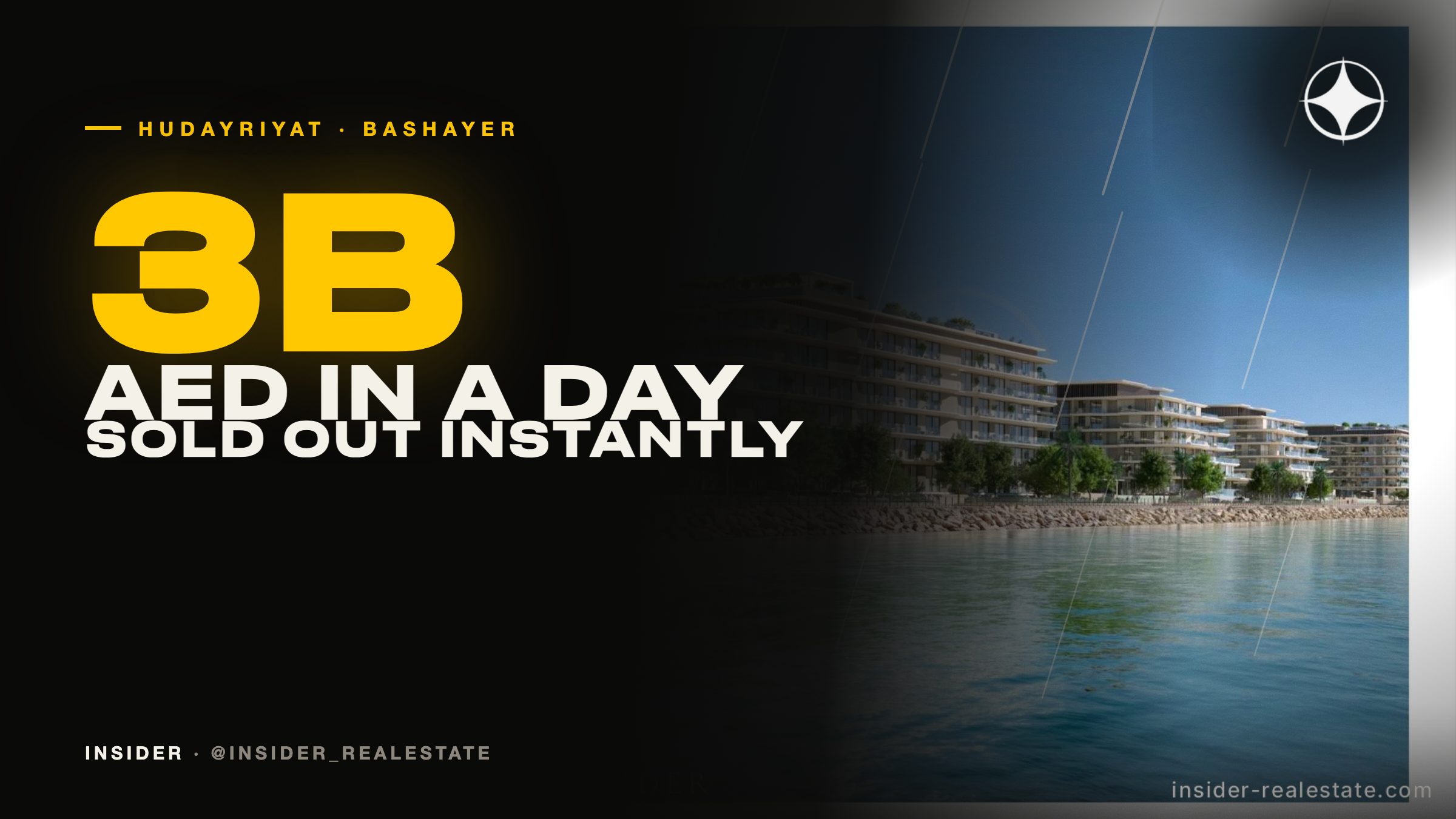 Bashayer on Hudayriyat Island sold out in a day: Modon banked AED 3bn on one launch