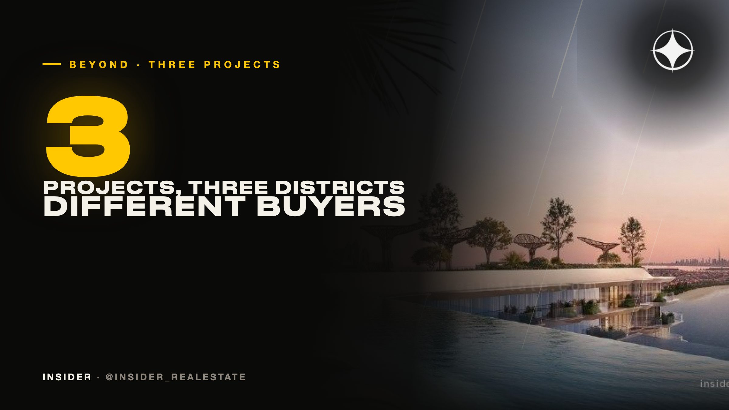 BEYOND: three projects, three Dubai districts — and three very different buyer profiles