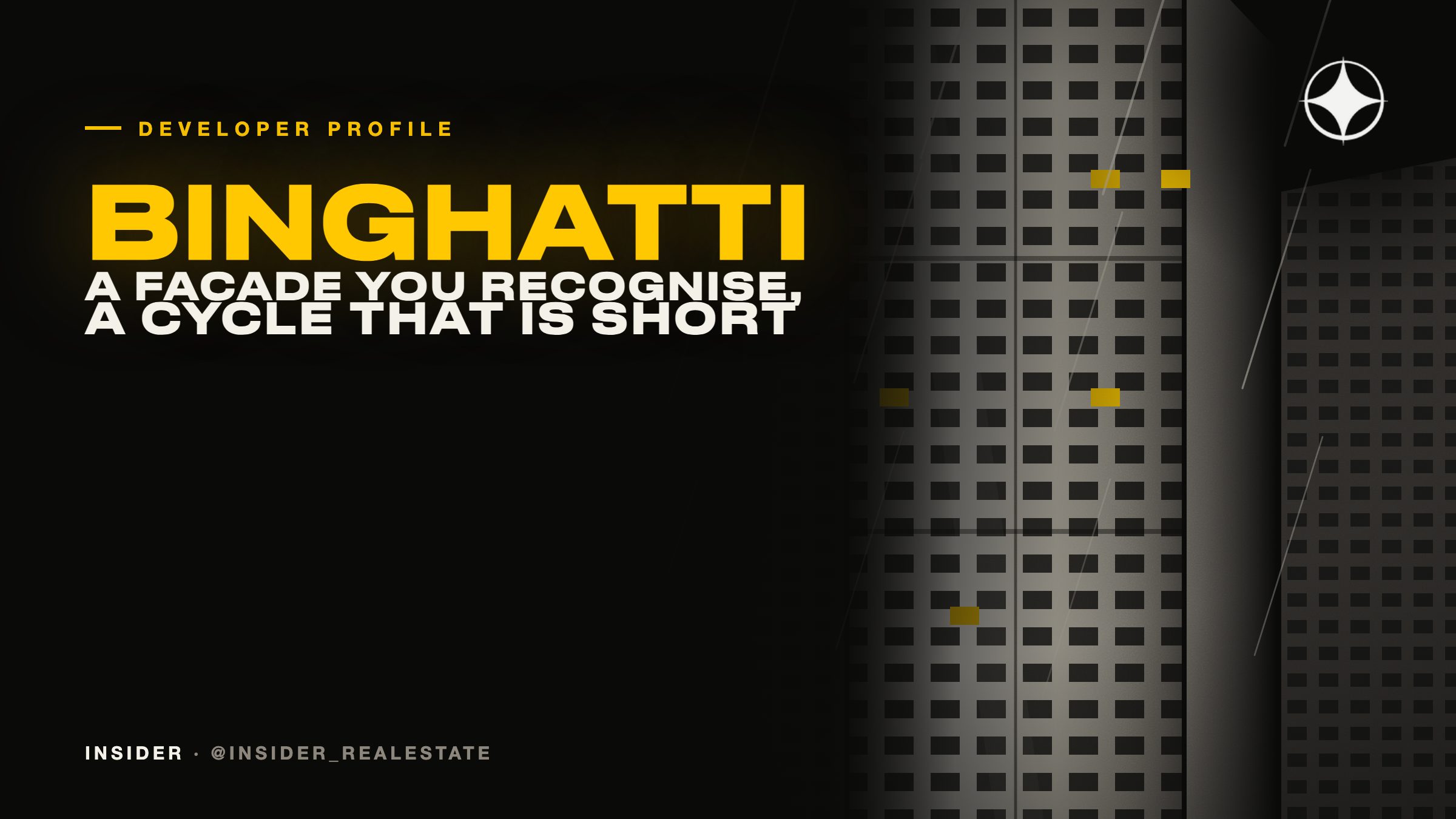 Binghatti: a recognisable facade, a short build cycle, and what that costs