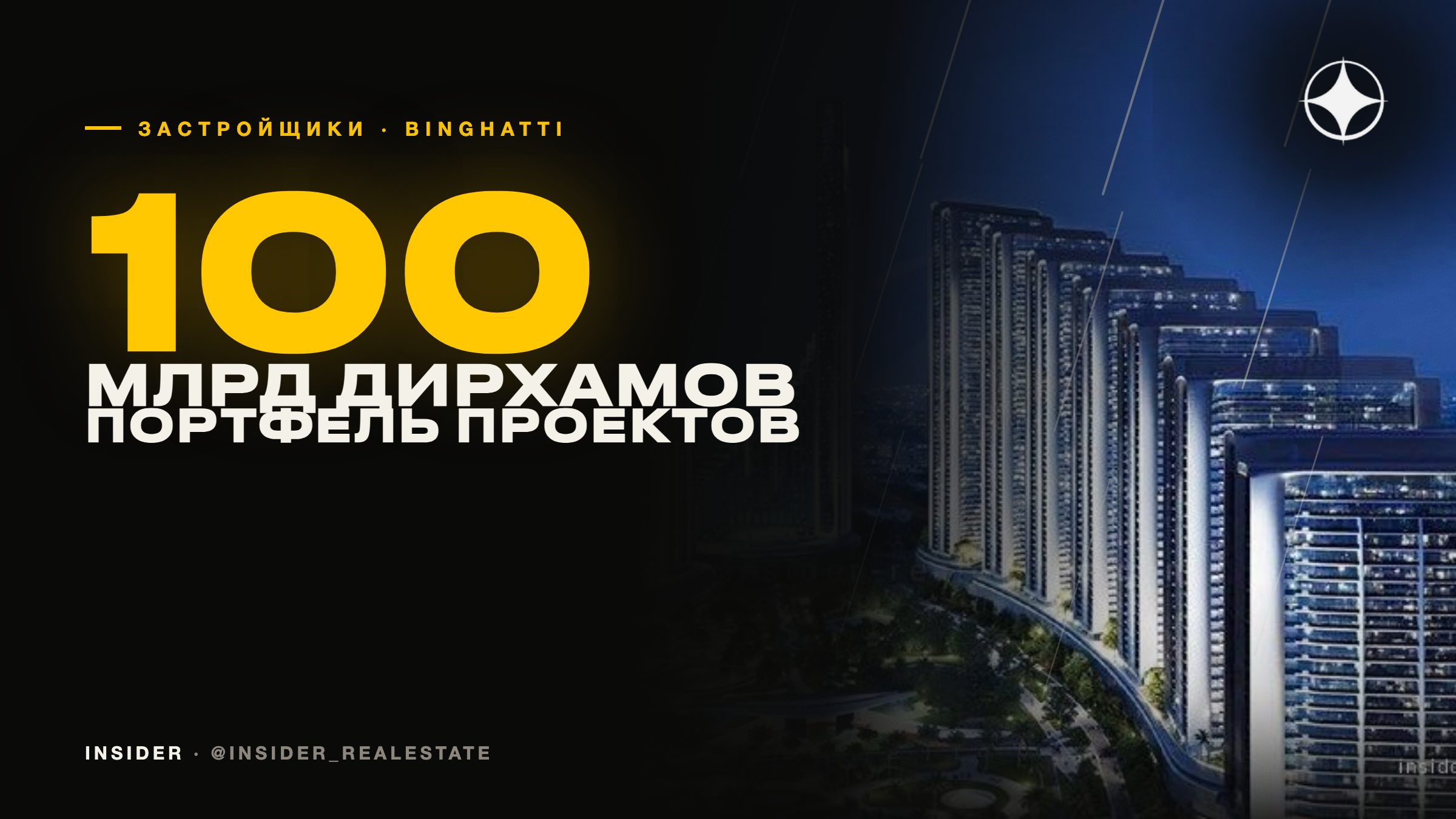 Застройщик Binghatti: портфель 100 млрд дирхамов, Bugatti, Mercedes-Benz и Binghatti City — как компания выросла за два года