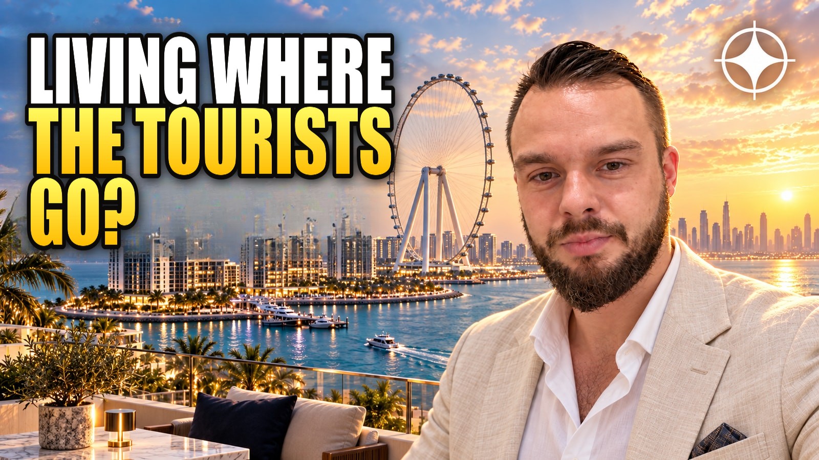 Bluewaters Island apartments: living where the whole city comes to visit
