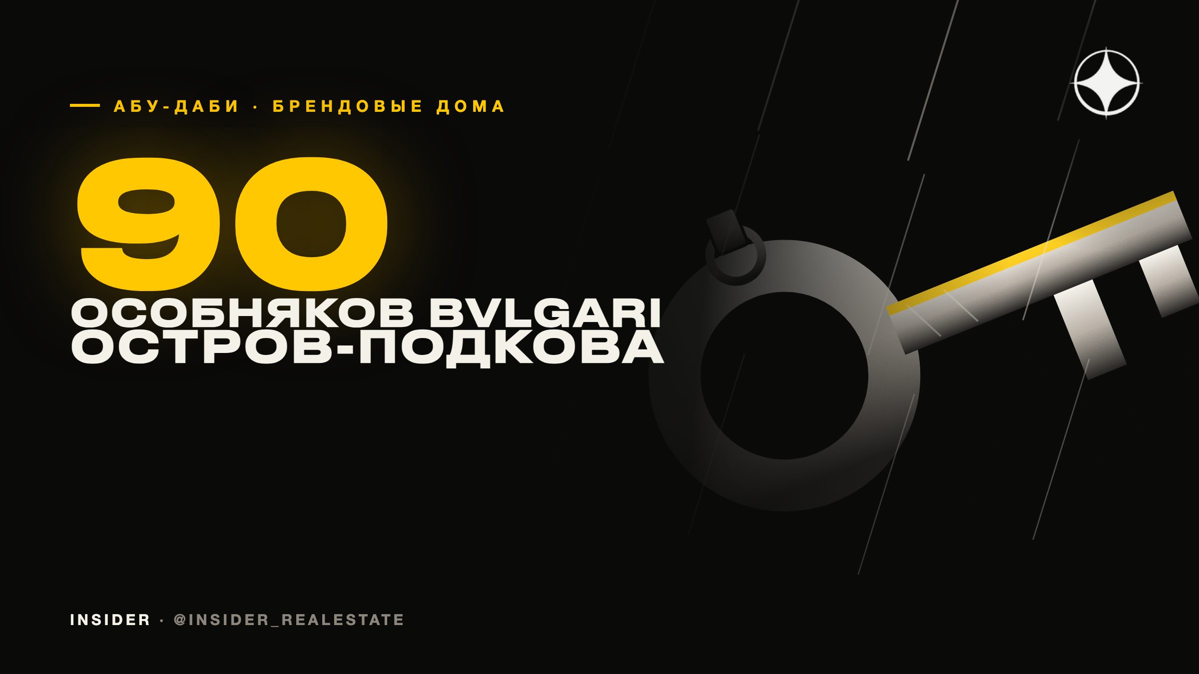 Bvlgari в Абу-Даби: курорт и 90 особняков на острове-подкове у Каср-аль-Ватана к 2030 году