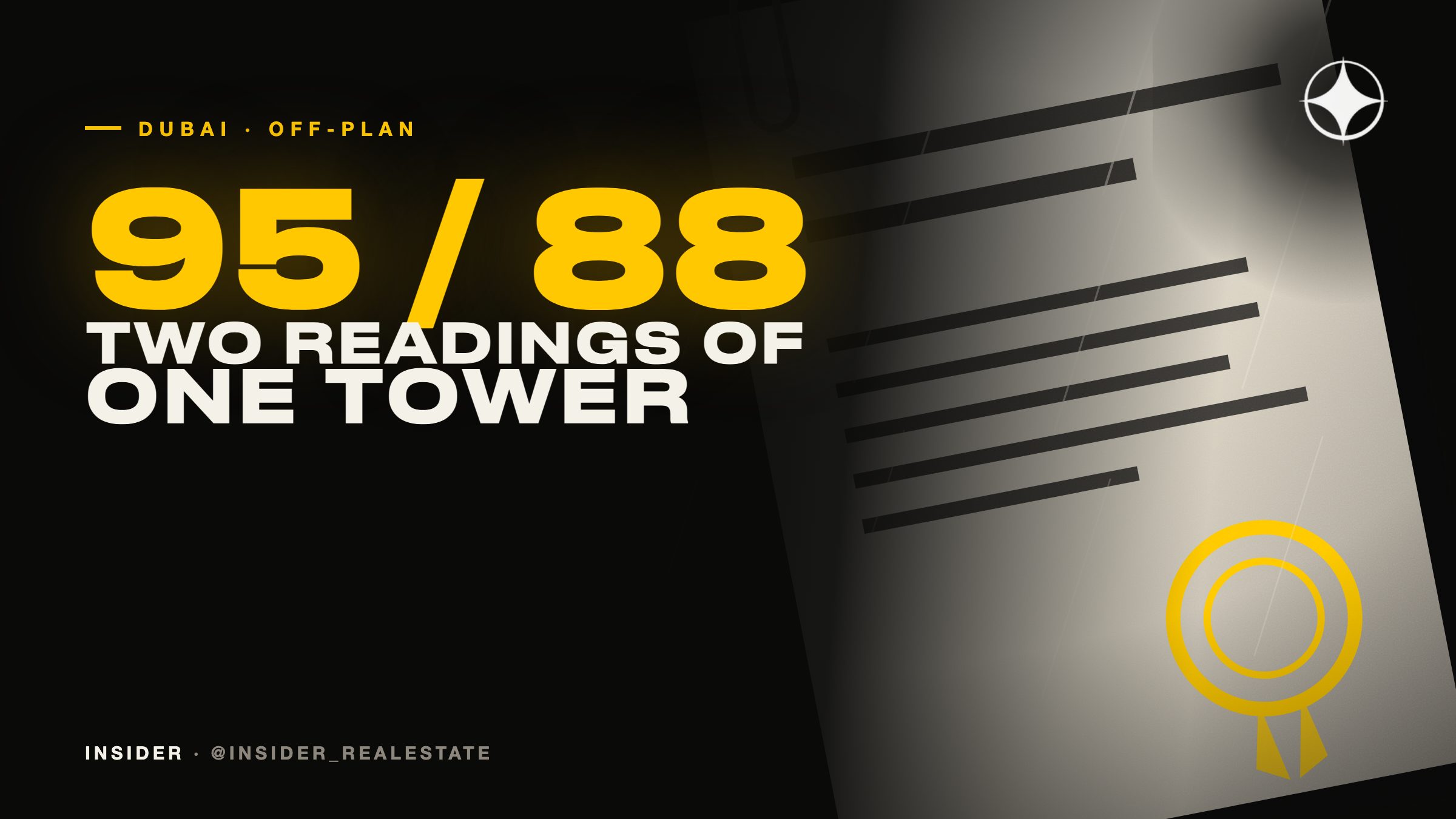 Two construction percentages: why the developer says 95% and the regulator says 88%