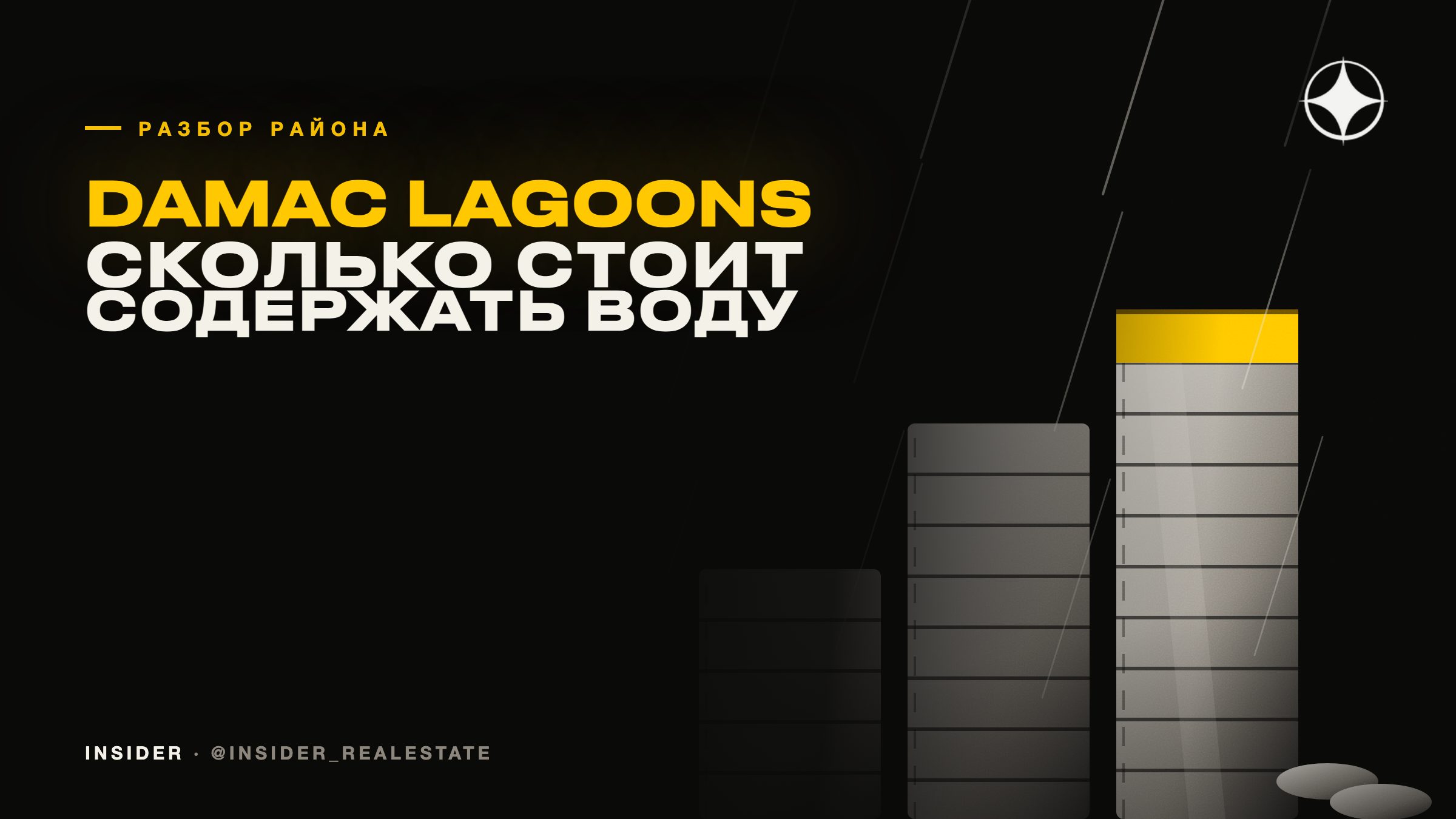 Damac Lagoons: тематические кластеры и сколько стоит содержать воду
