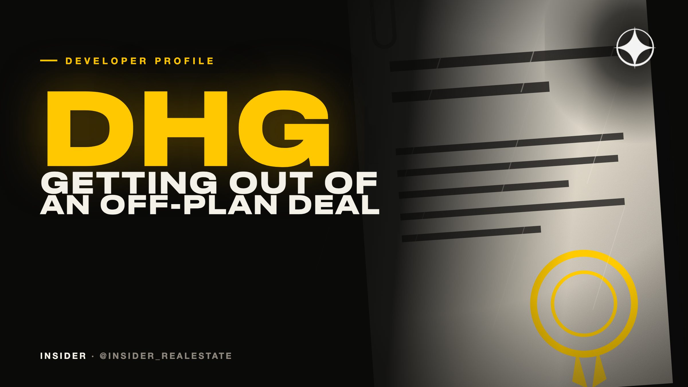 DHG Properties: what happens if you want out of an off-plan purchase