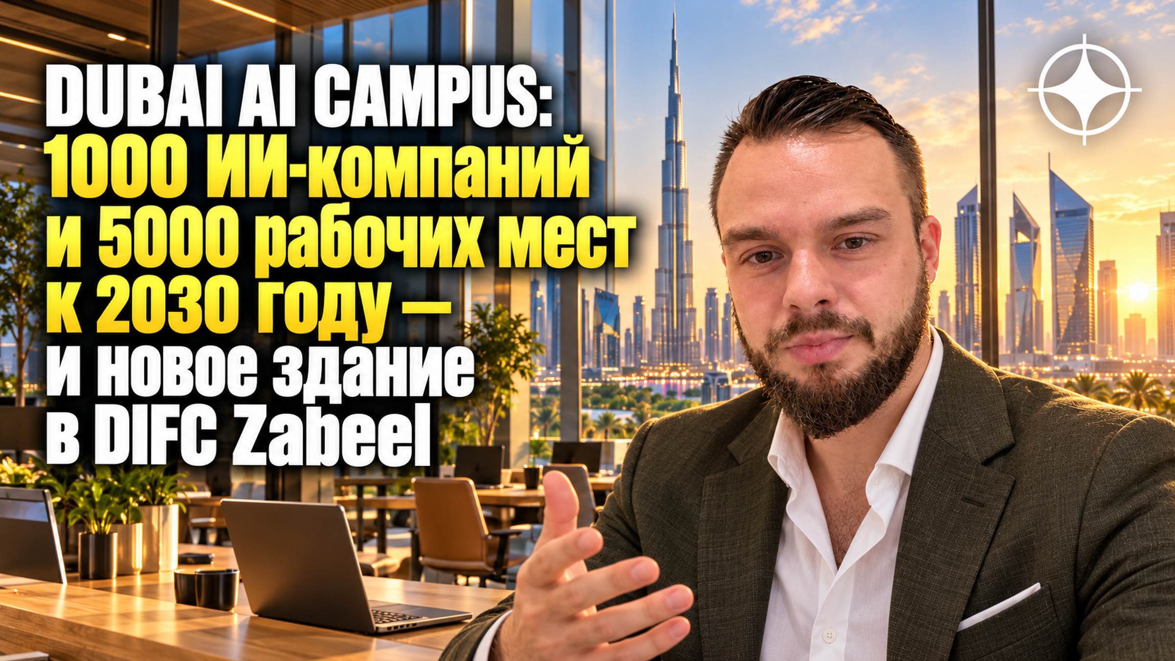 Dubai AI Campus: 1000 ИИ-компаний и 5000 рабочих мест к 2030 году — и новое здание в DIFC Zabeel