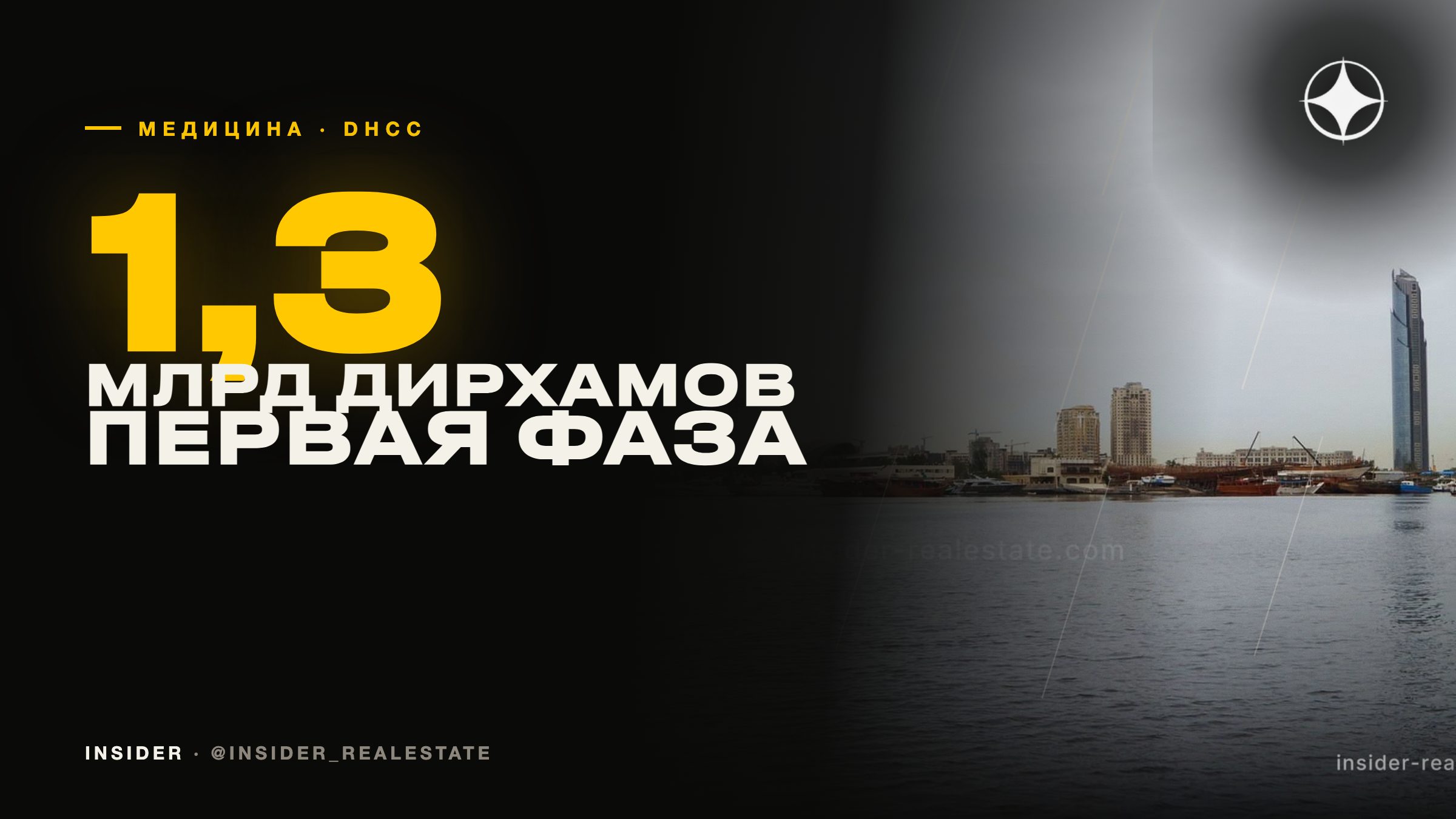Медицинский город Дубая: Dubai Healthcare City строит первую фазу расширения за 1,3 млрд дирхамов