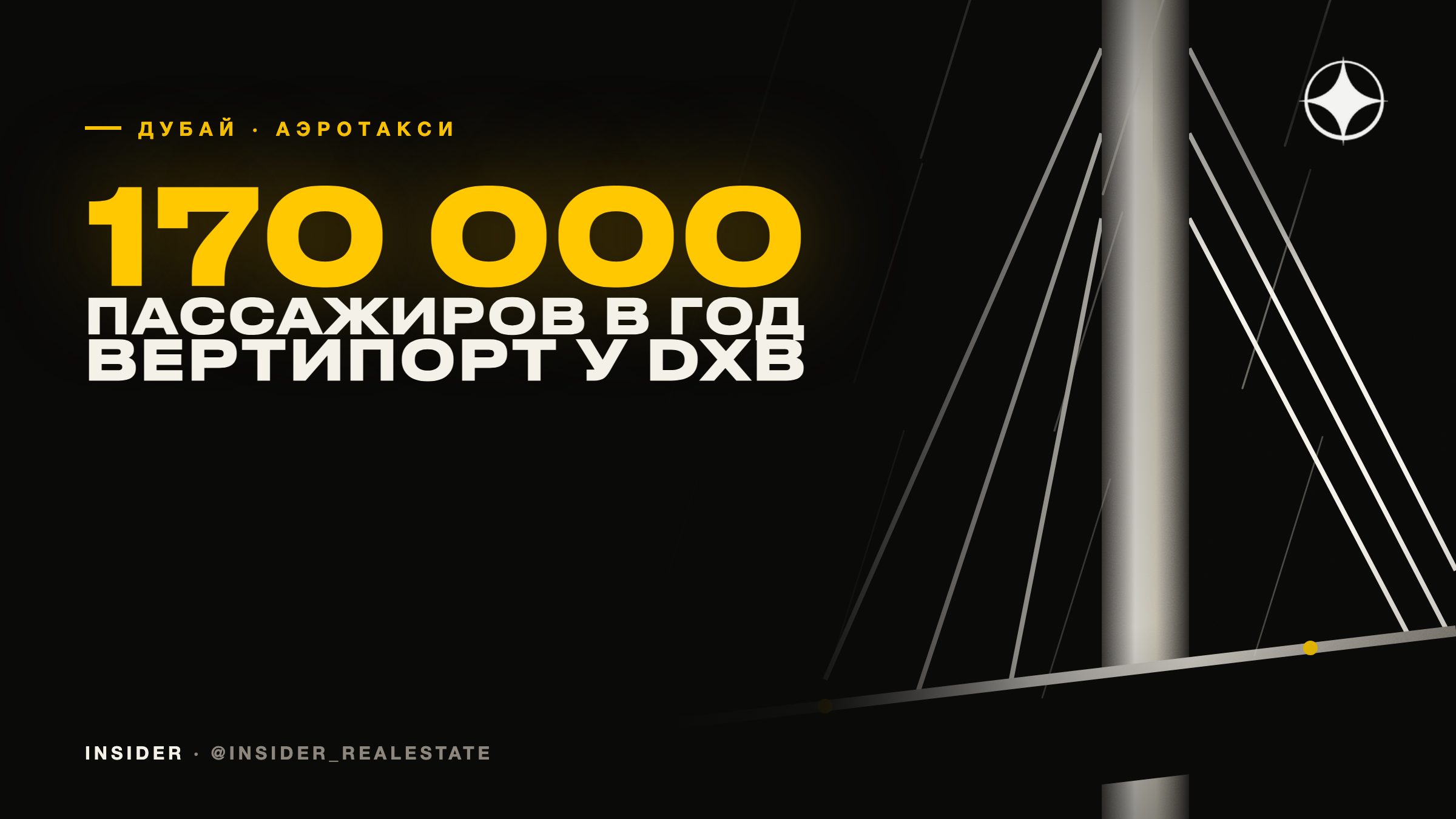 Дубай строит вертипорт VDX у аэропорта DXB: аэротакси готовятся к коммерческому запуску