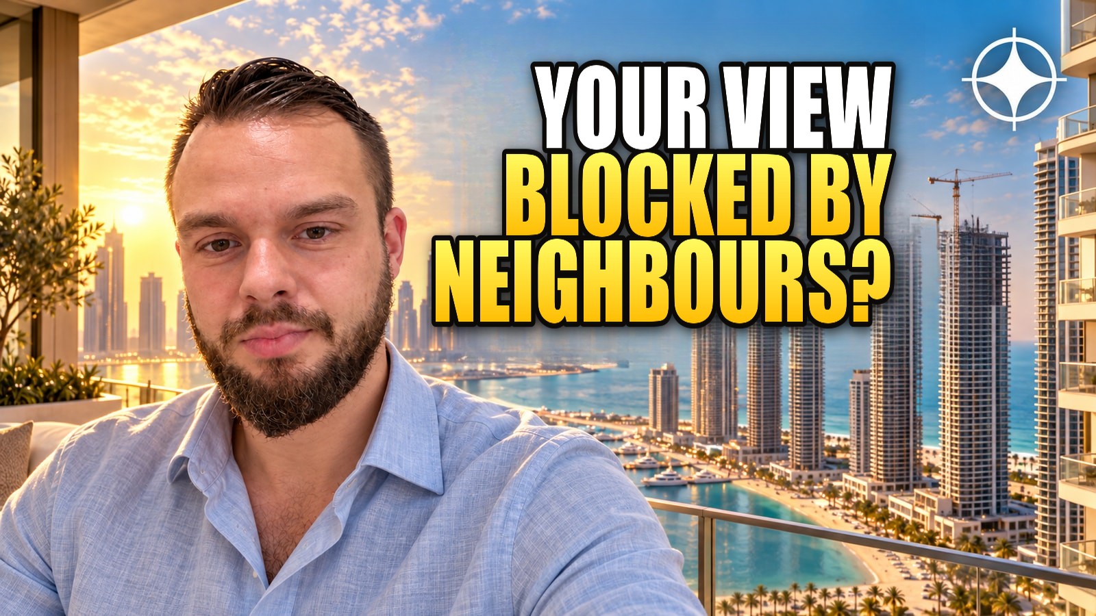 Emaar Beachfront: the sea view your own neighbours will block