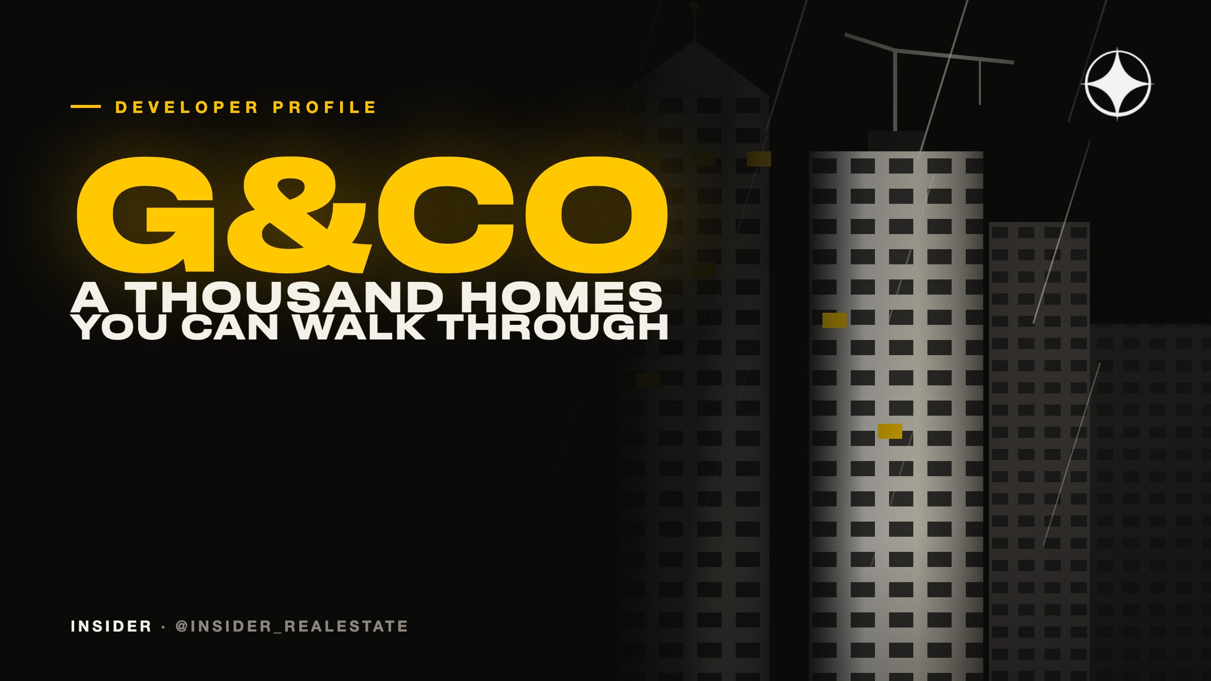 G&Co Properties: a thousand delivered townhouses you can walk through
