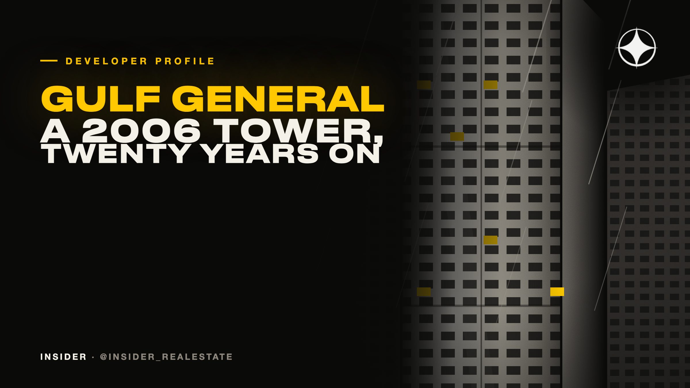 Gulf General Investments Company: a first-generation Marina tower, twenty years on