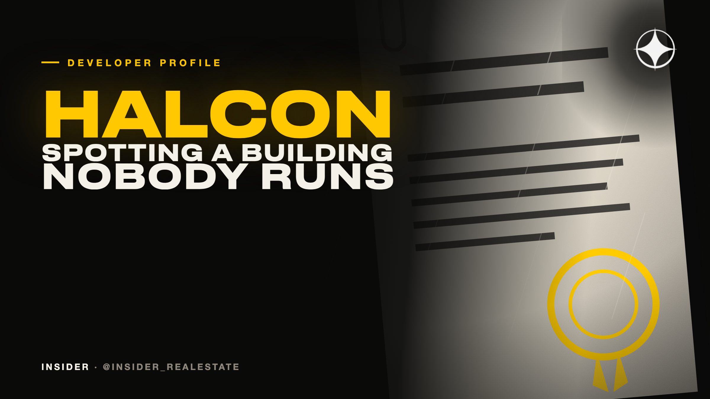 Halcon Real Estate: how to spot a building where nobody is in charge