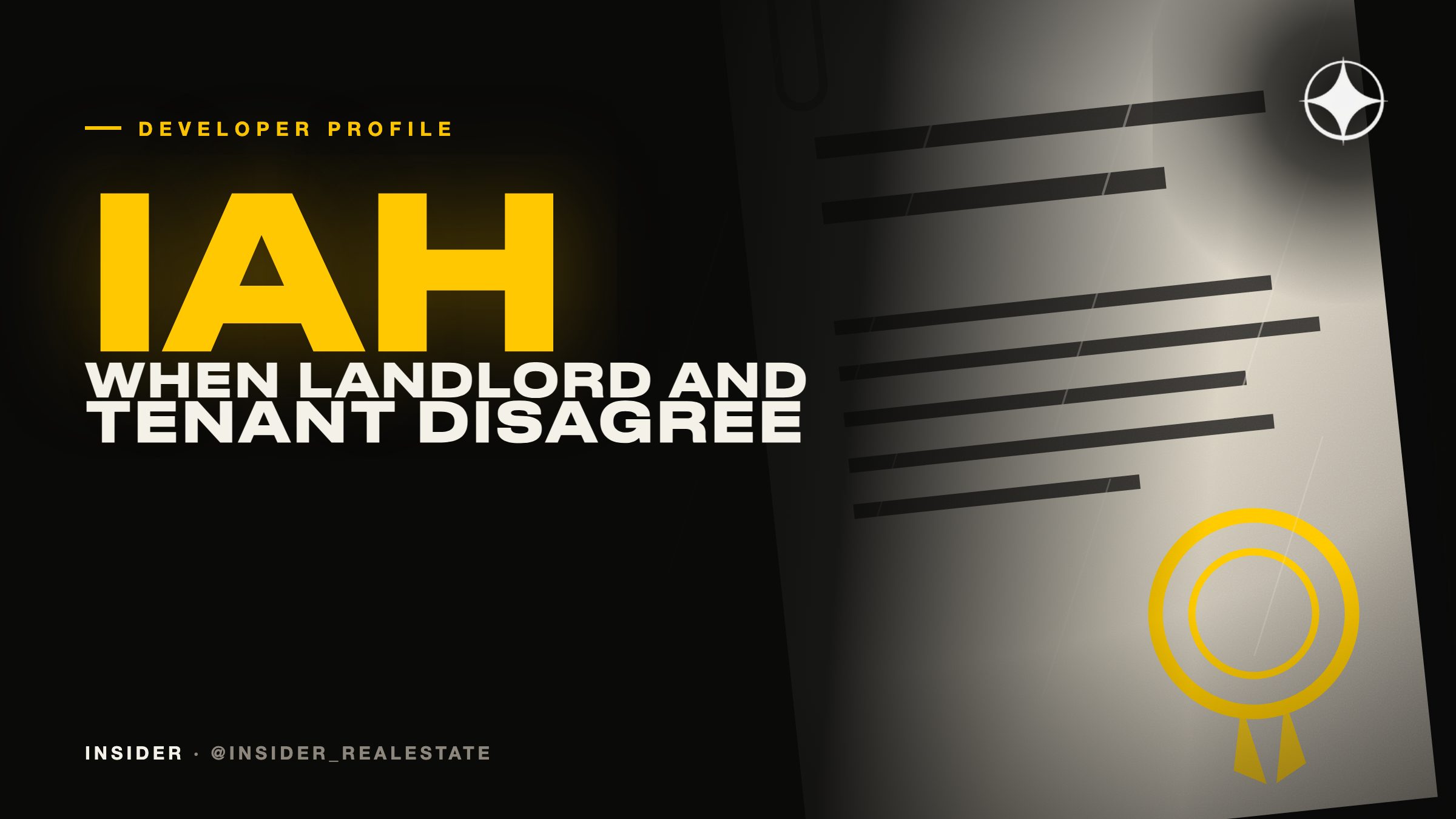 IAH Project Development: what happens when a landlord and tenant disagree