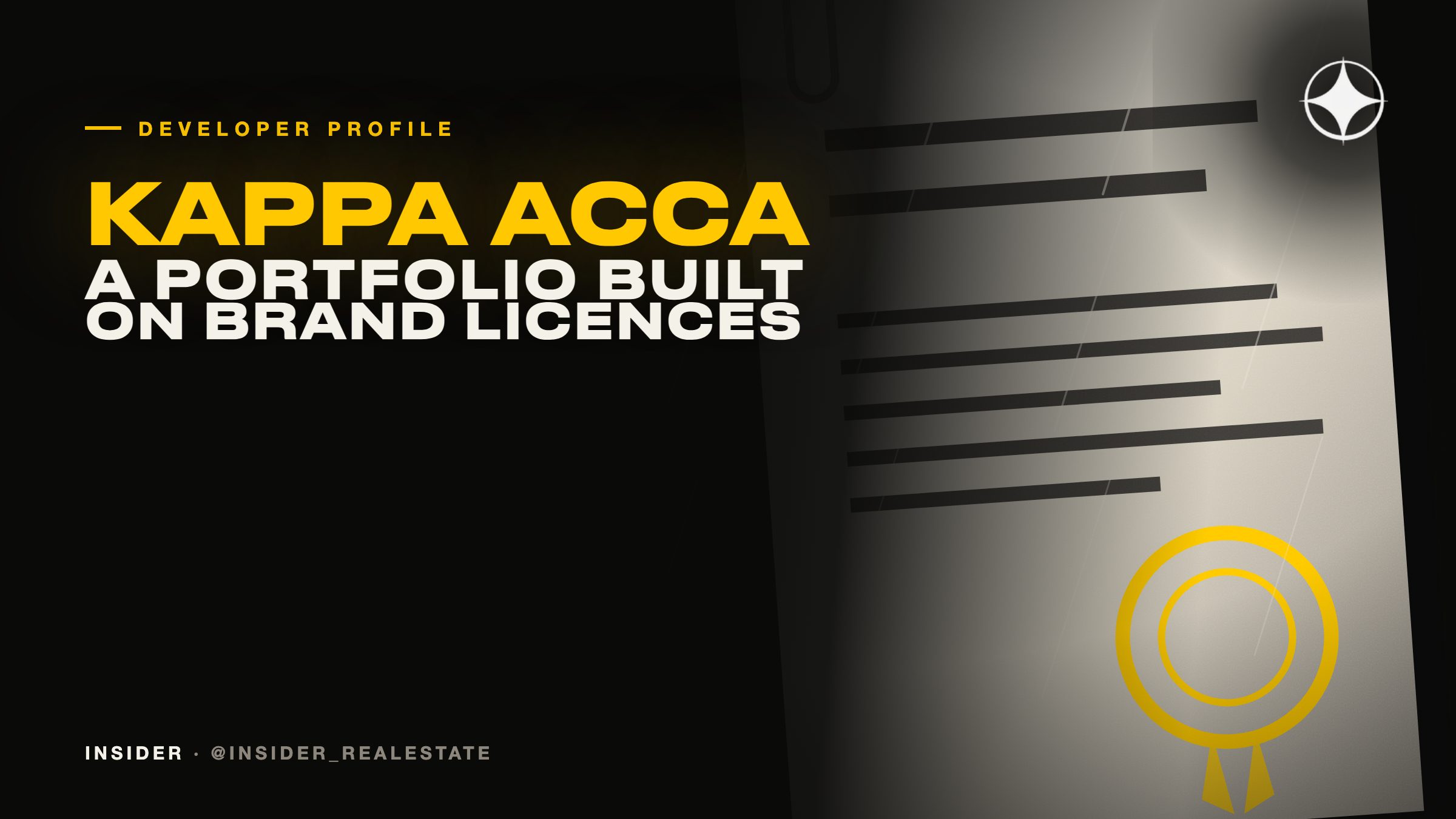 Kappa Acca Real Estate Development: a portfolio built entirely on brand licences