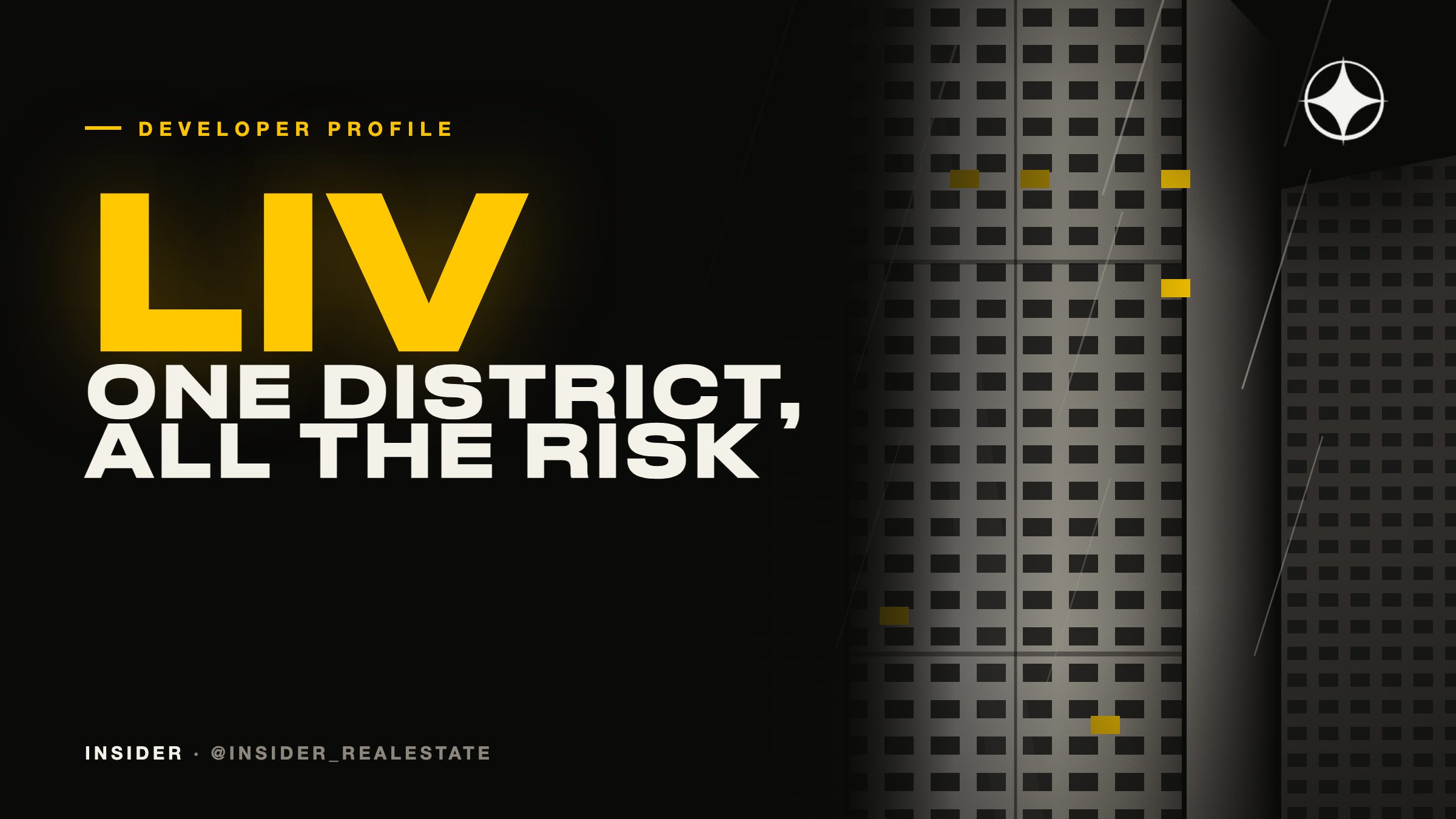 LIV Real Estate: one district, and what concentration does to risk
