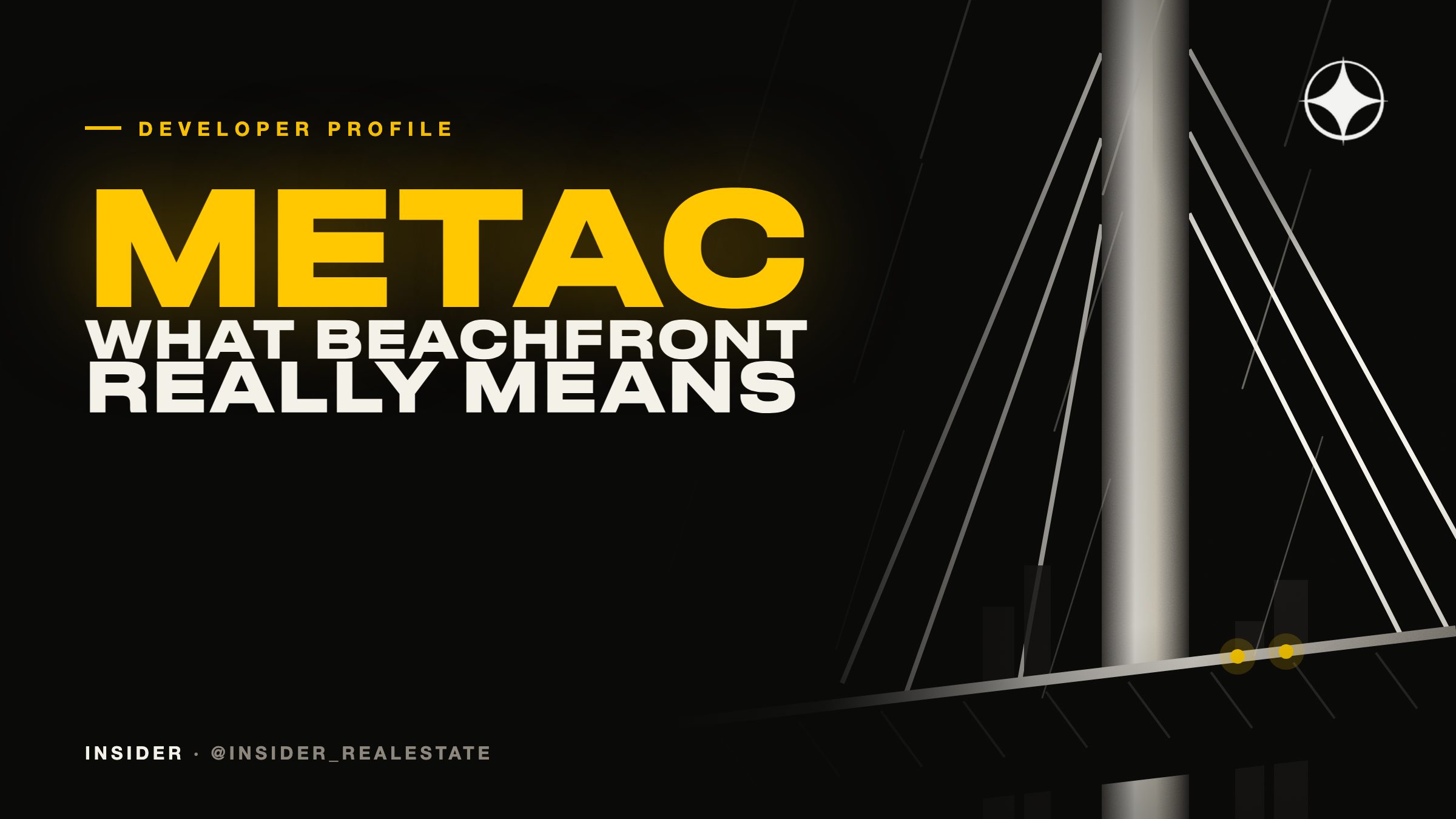 Metac Properties: what “beachfront” means on a reclaimed island