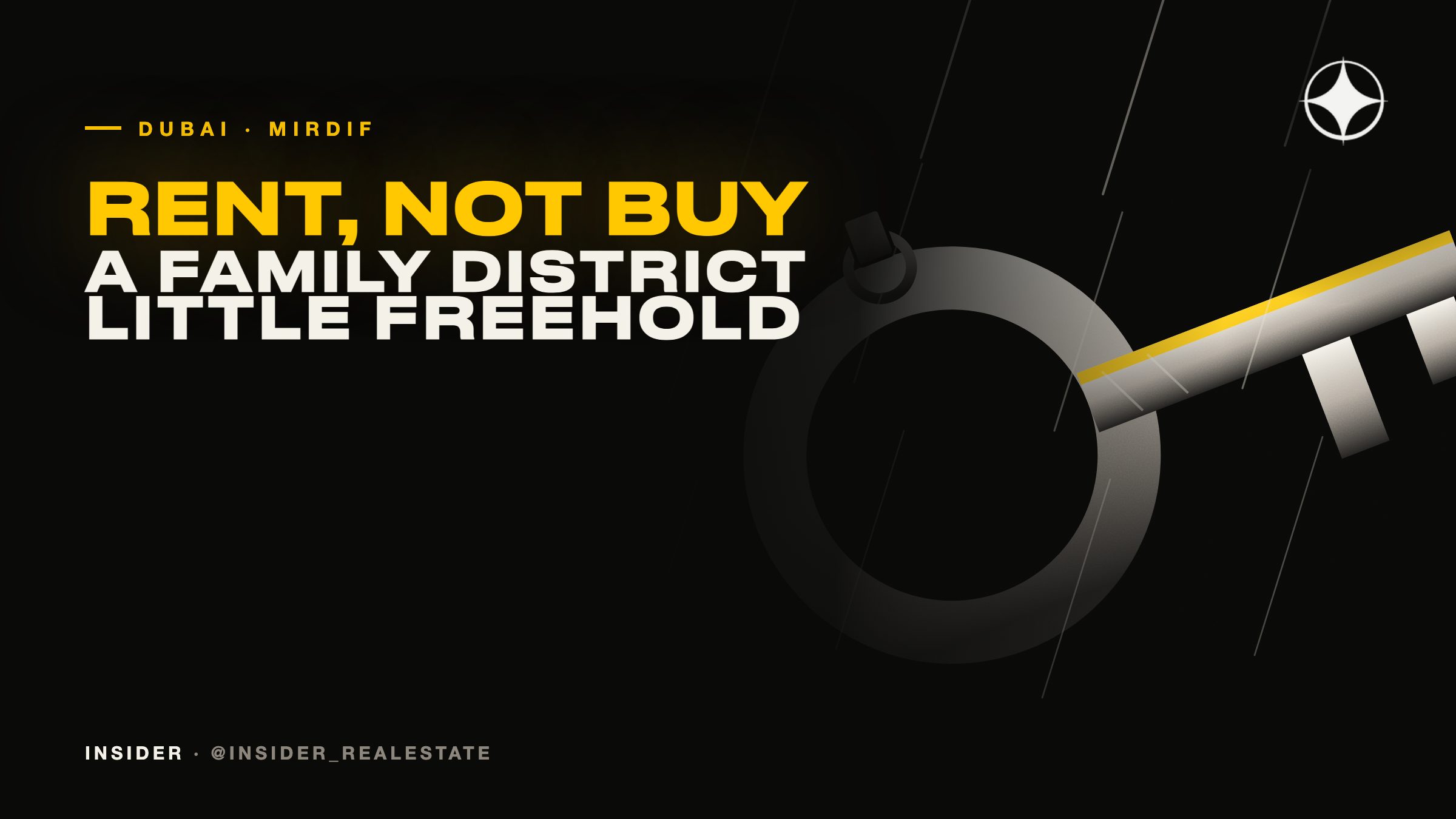 Mirdif: a district people rent rather than buy