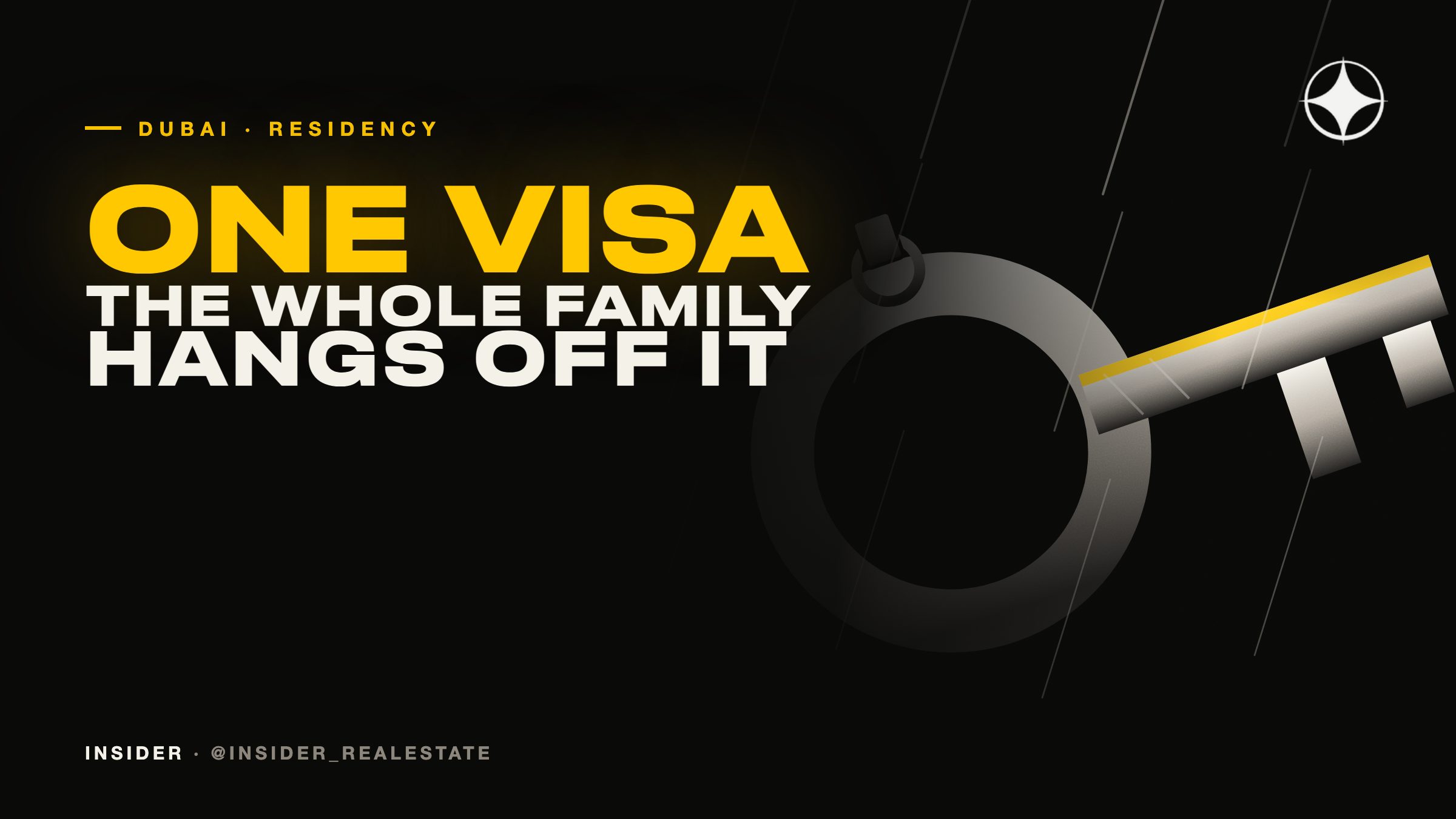 Moving to Dubai as a family: the visas that hang off yours