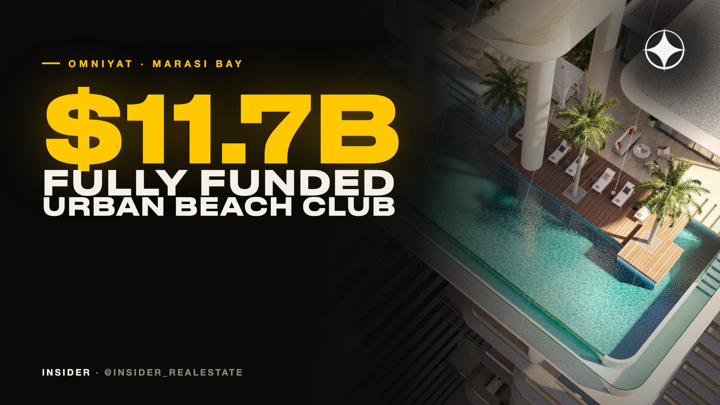Omniyat's Marasi Bay island: a beach club by the Burj Khalifa and a fully funded $11.7bn portfolio