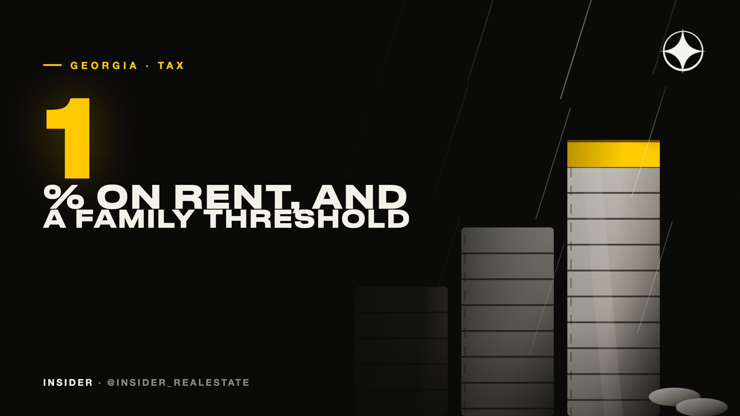 Owner and landlord taxes in Georgia: rates and thresholds