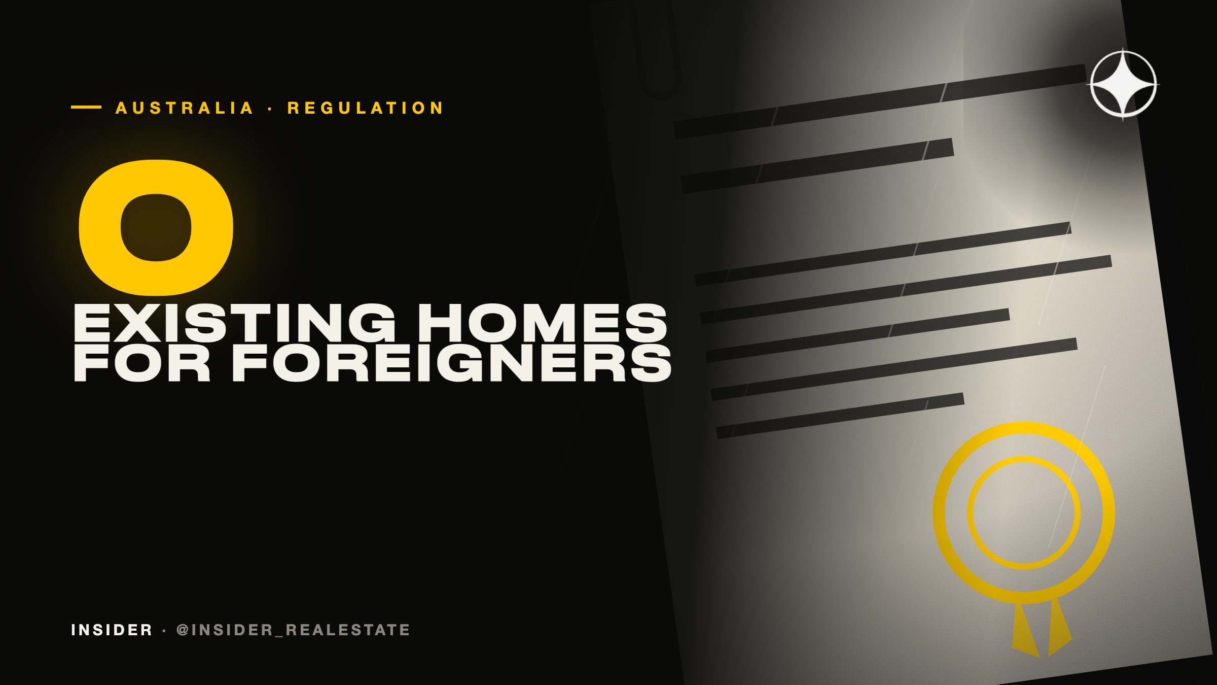 Property in Australia: FIRB approval and the ban on existing homes