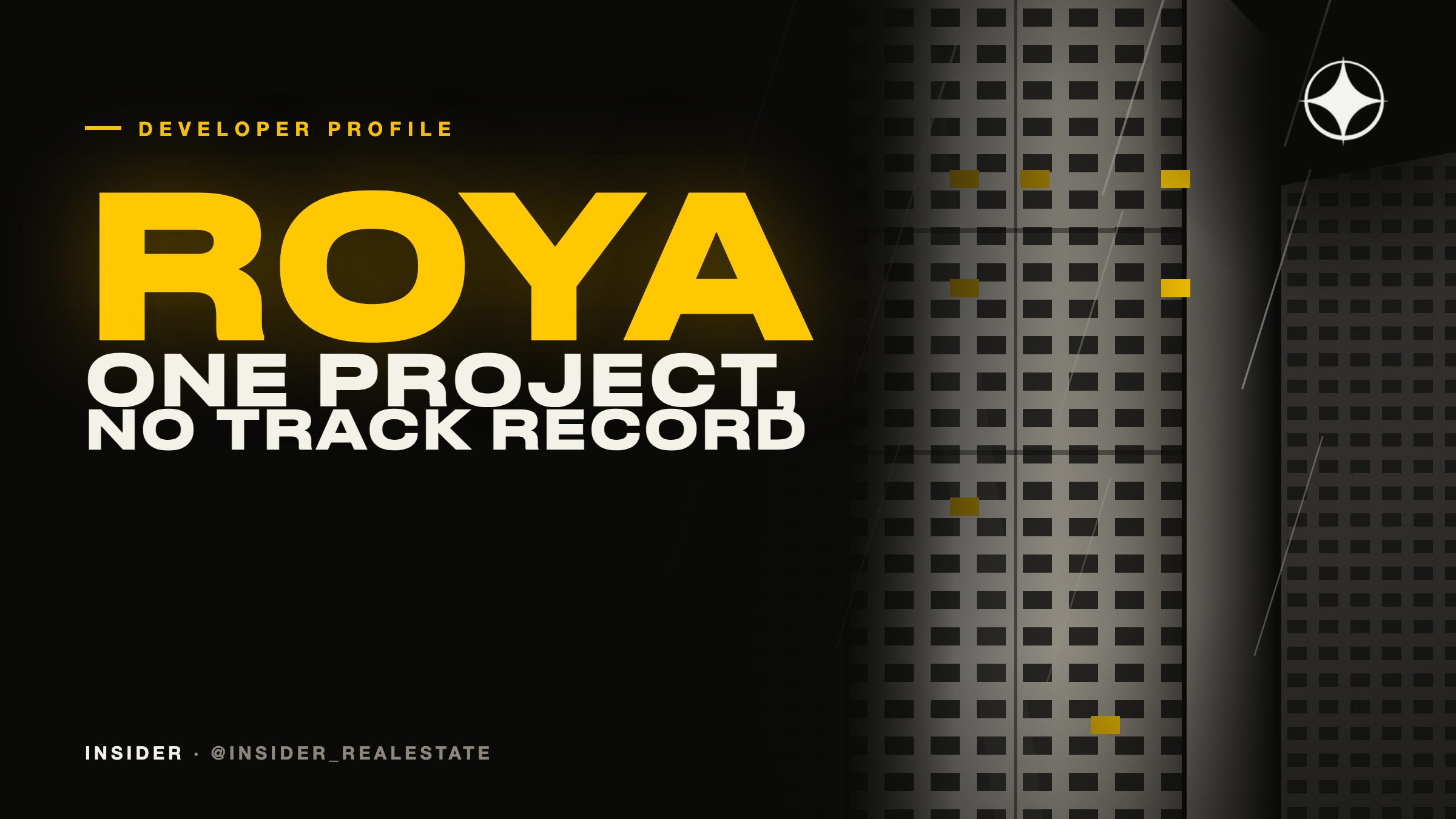 Roya Lifestyle Development: one project, one brand, one set of questions