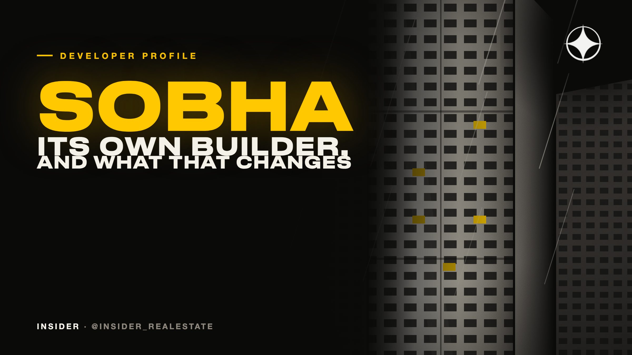 Sobha Realty: backward integration and what it changes for the buyer