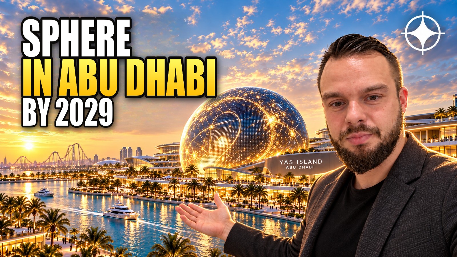 Sphere Abu Dhabi on Yas Island: the first venue outside the US to open by 2029