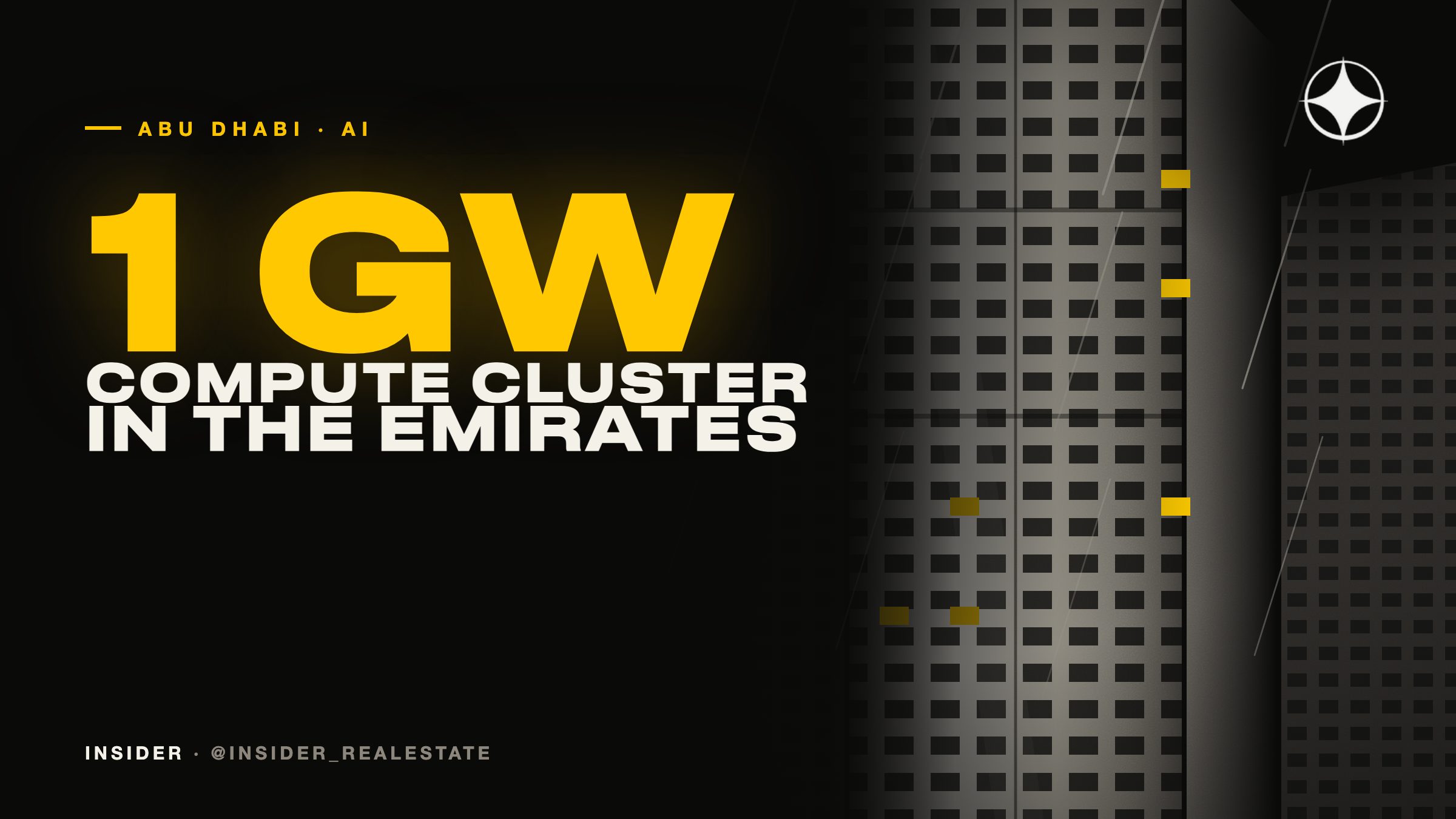Stargate UAE: a 1 GW AI cluster in Abu Dhabi, and what it actually means for property