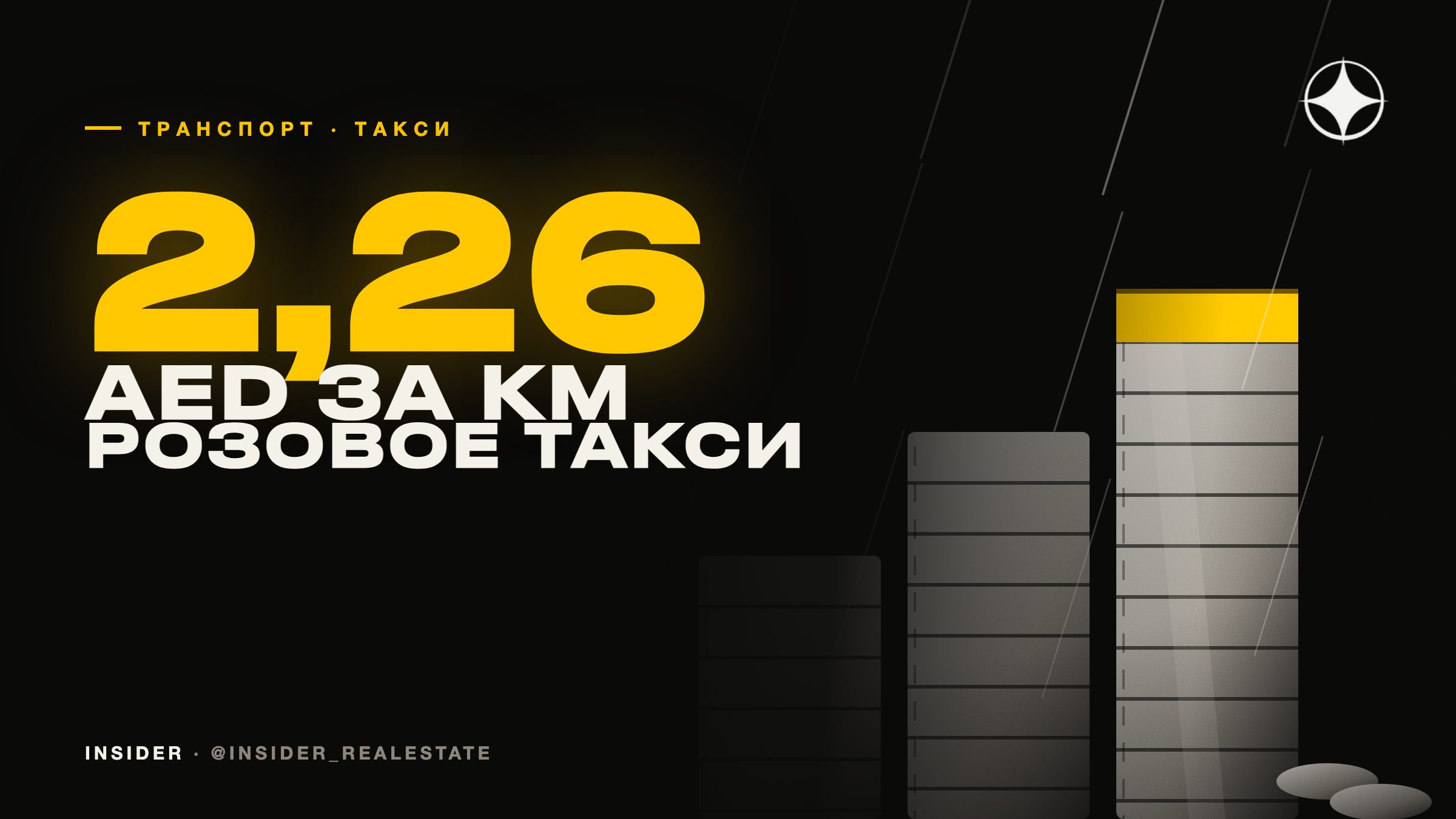 Такси в Дубае и Абу-Даби в 2026 году: цвета крыш, женское такси и тарифы