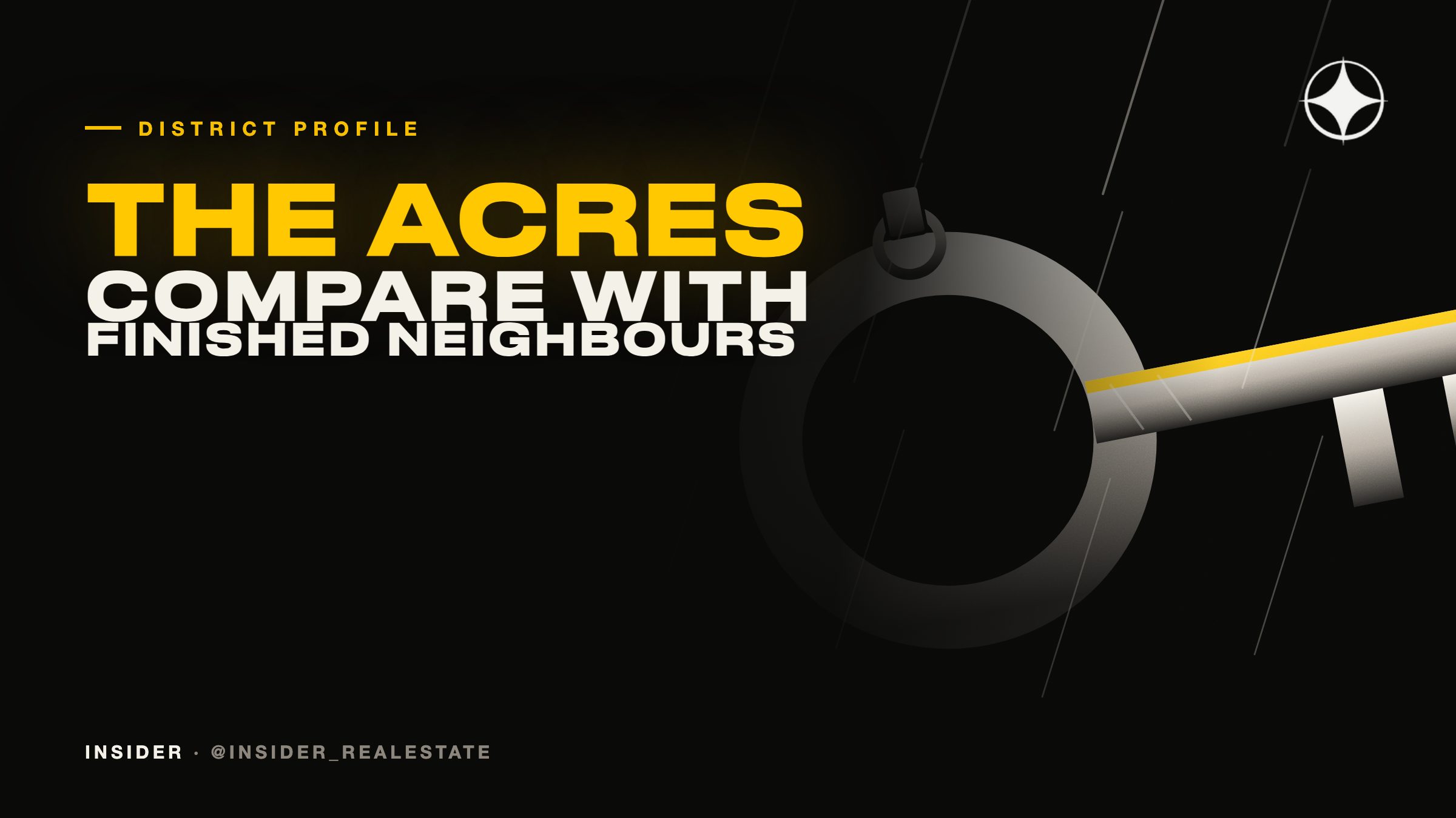 The Acres: compare a new villa community with finished neighbours, not with renders