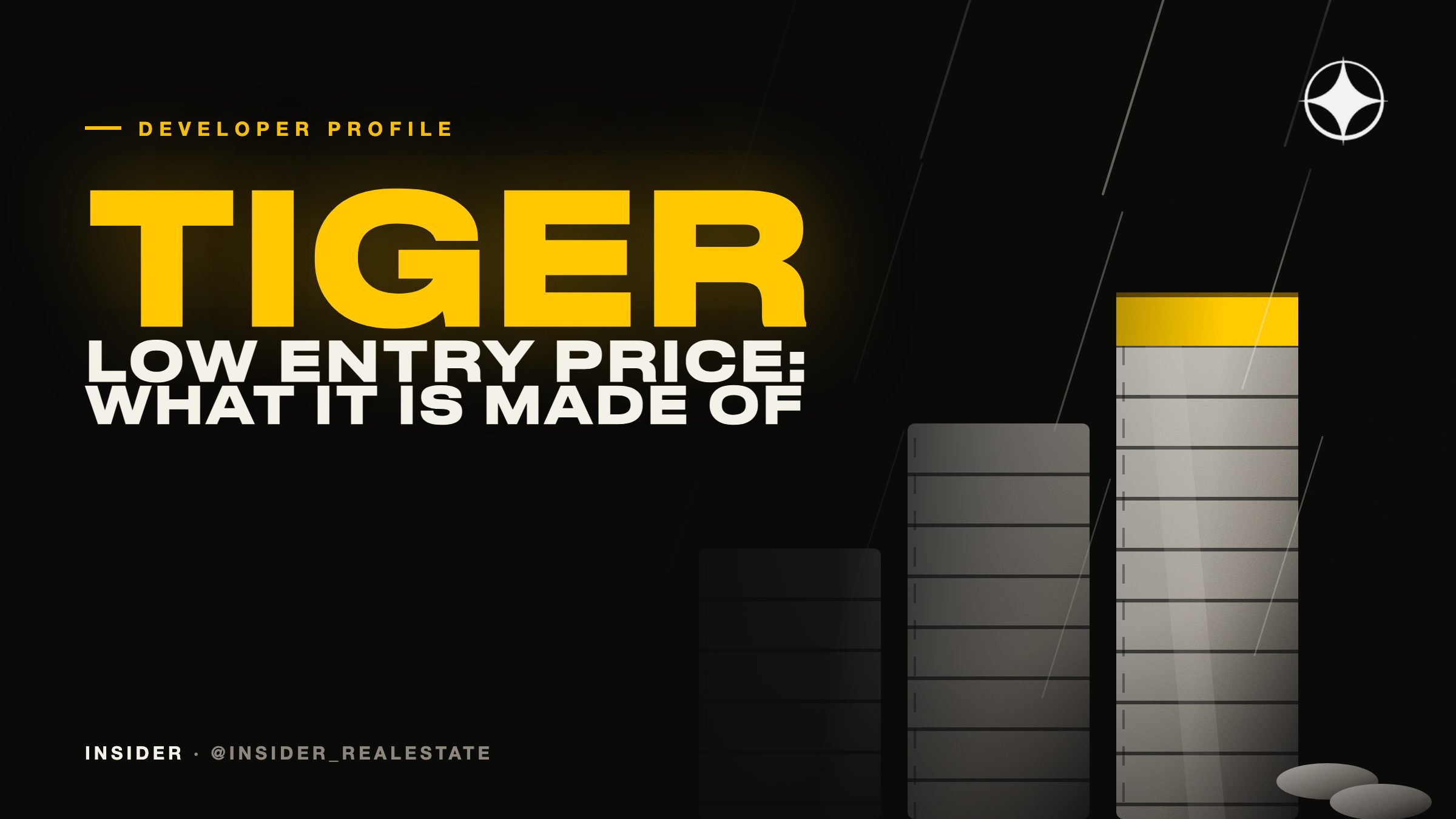 Tiger Properties: volume at the low end, and how to check a delivery record