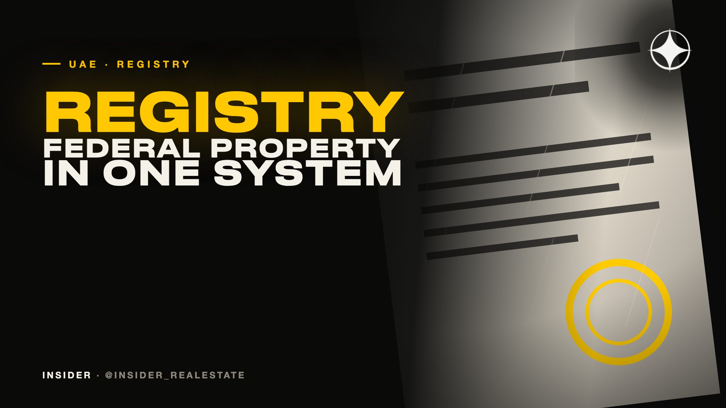 UAE Ministry of Finance launches a unified federal real estate platform