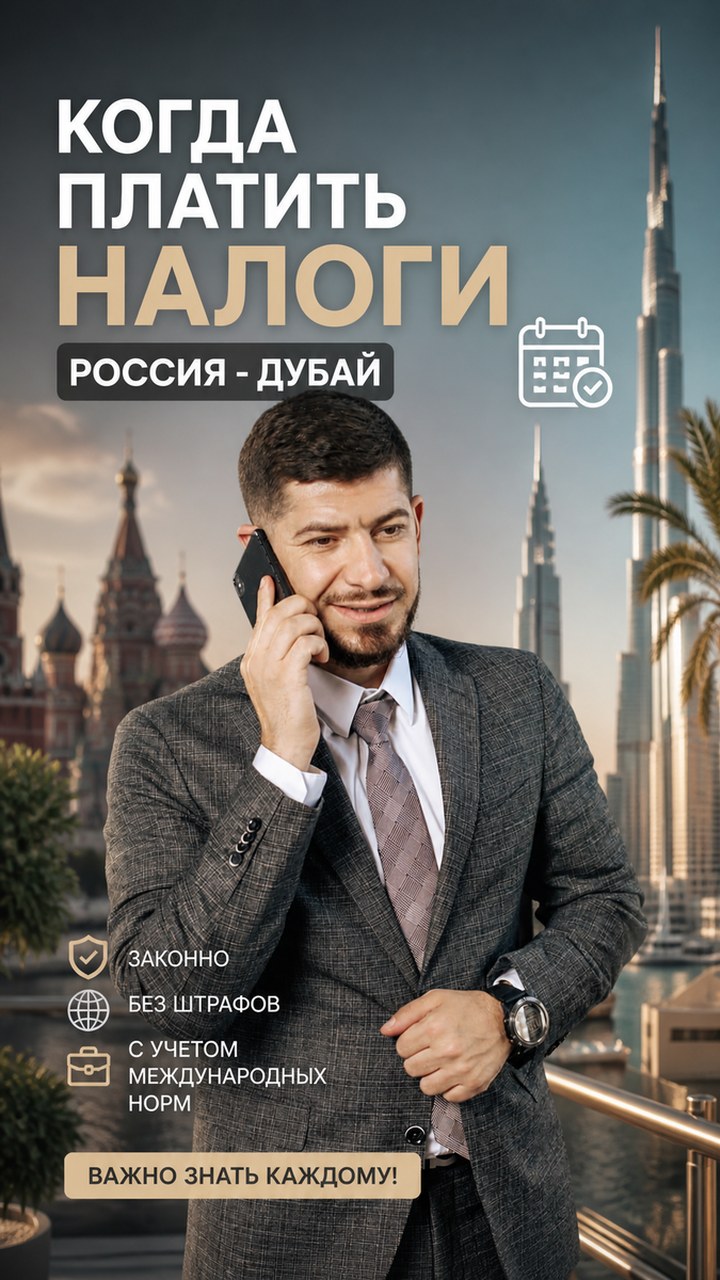 Практические советы налоговым резидентам России с доходами и активами в Дубае