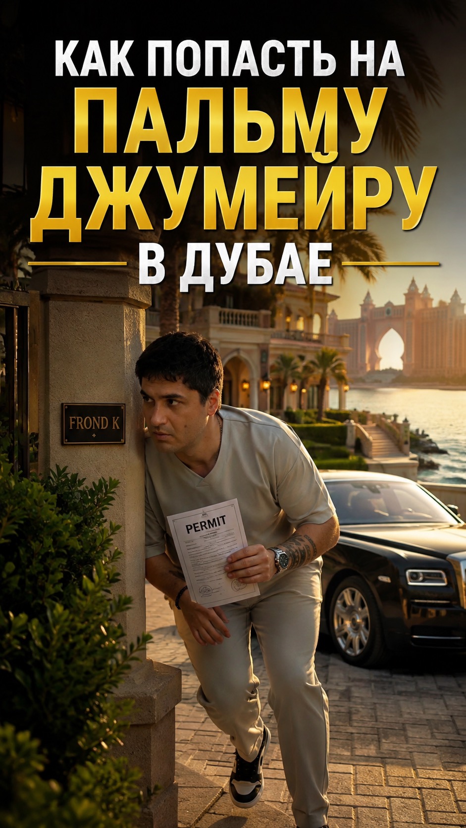 Как попасть на Пальму Джумейру: доступ, пермиты и короткие ремонтные работы