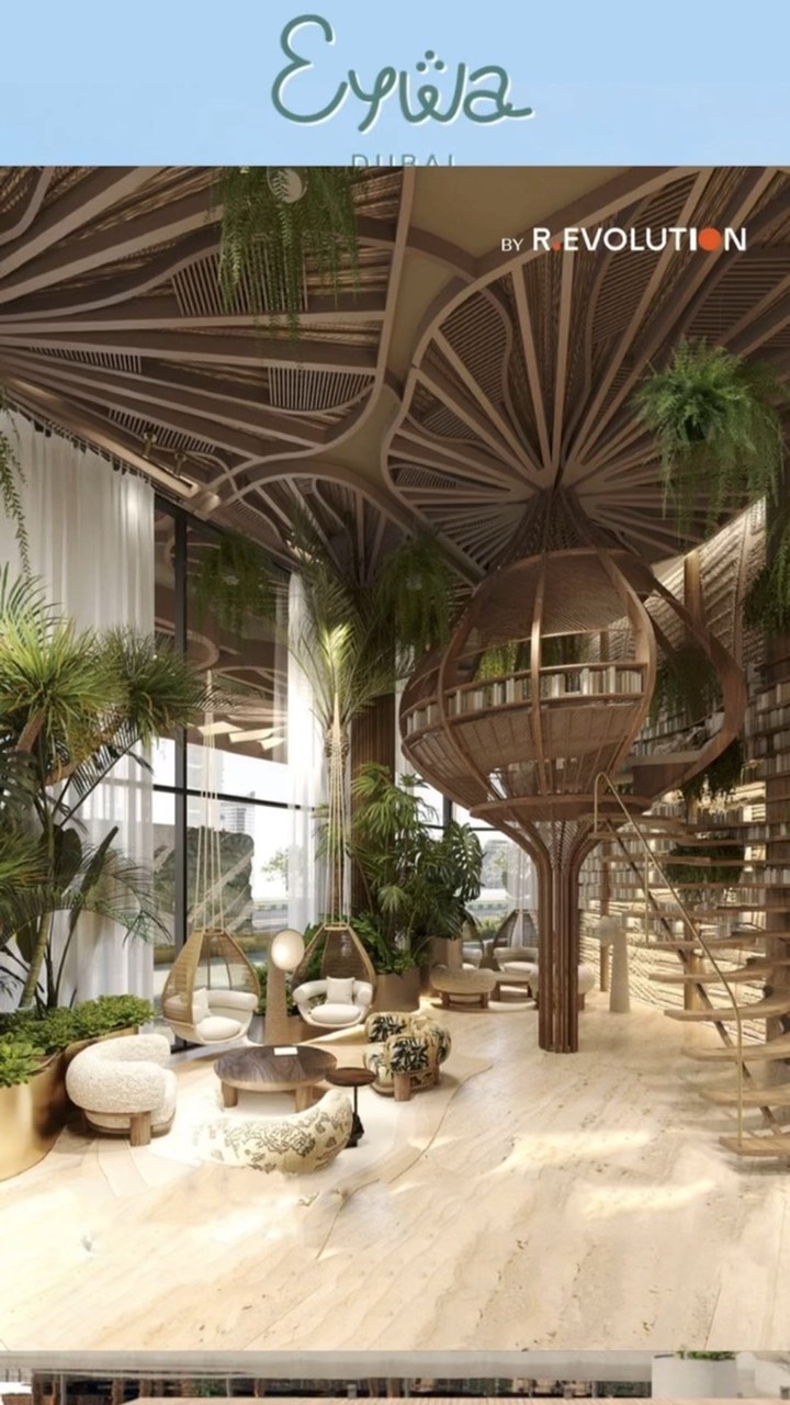 Очистка воздуха и высокие потолки в жилье: wellness-инженерия башни Eywa в Business Bay