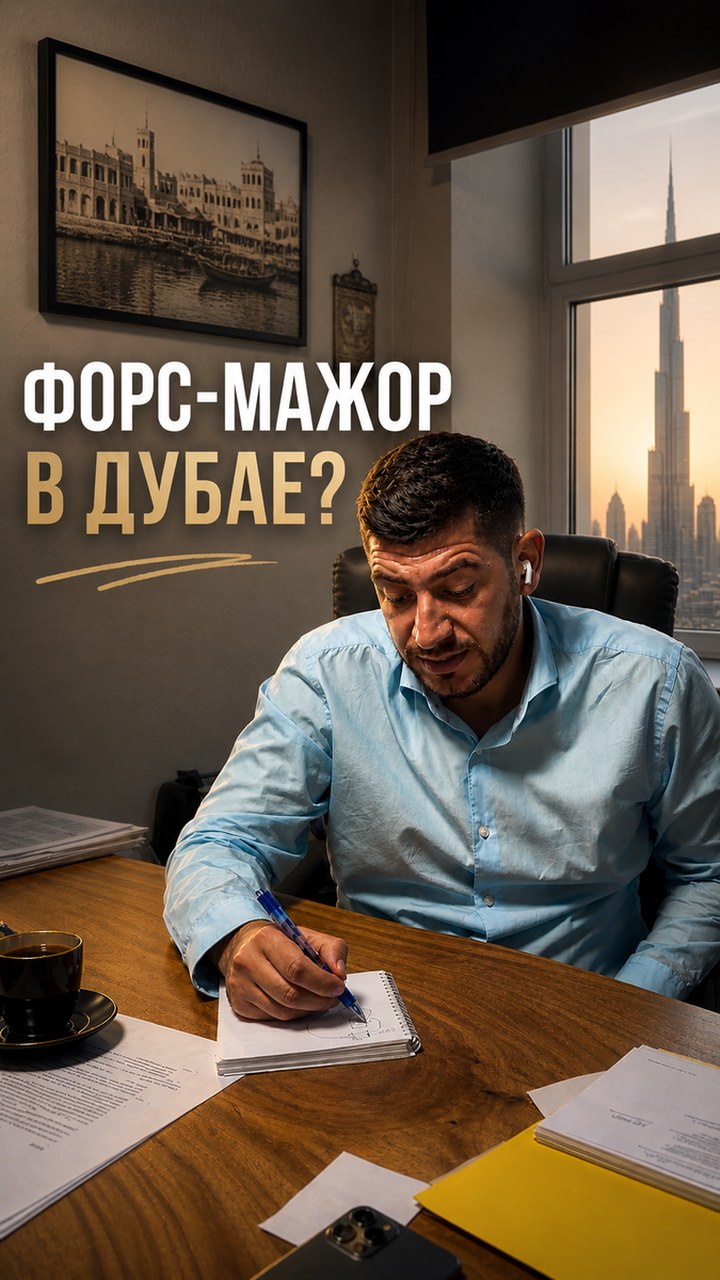 Форс-мажорные оговорки застройщиков Дубая: как девелоперы расширяют их в свою пользу и что проверять покупателю
