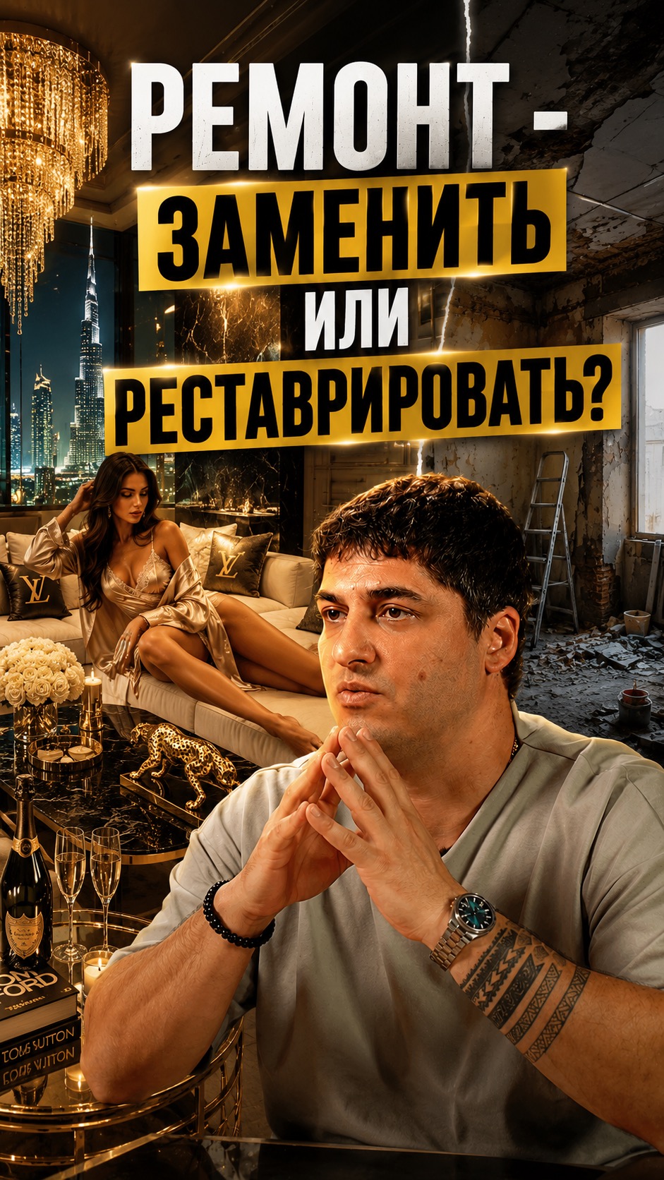 Заменить или реставрировать: как принимать решение по отделке в квартире в Дубае