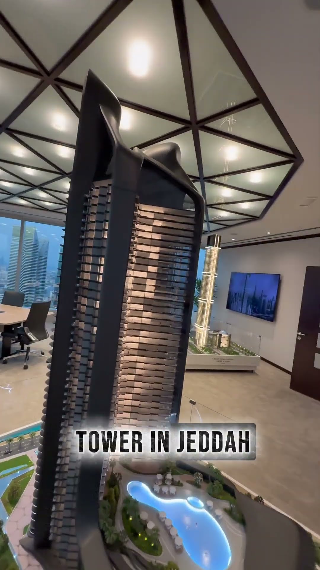 Trump Tower in Jeddah, Saudi Arabia