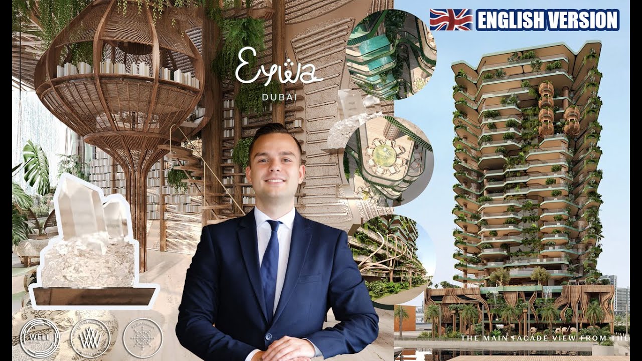 EYWA in Business Bay: 48 apartments built to Vastu Shastra, with a waterfall in each