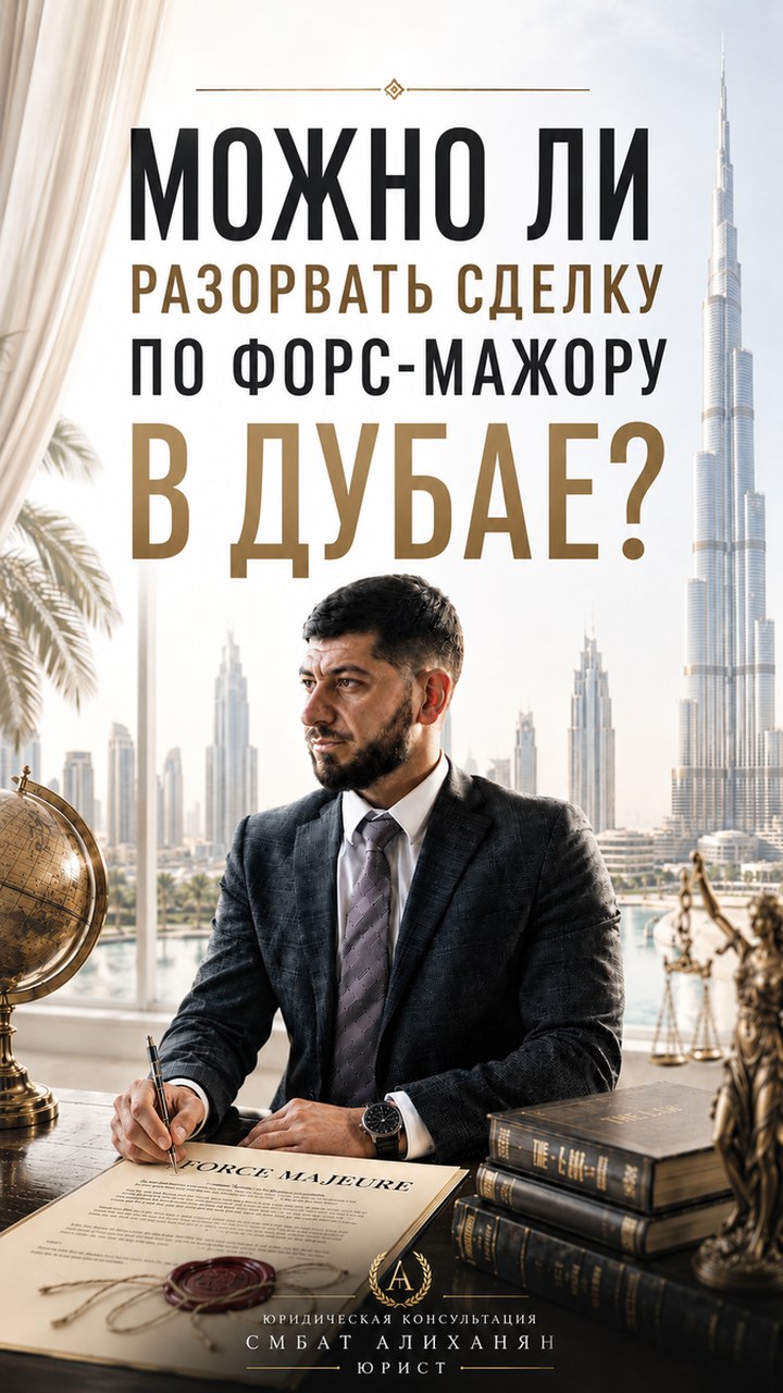 Оговорка о форс-мажоре в договорах на недвижимость Дубая: как она защищает и когда подводит