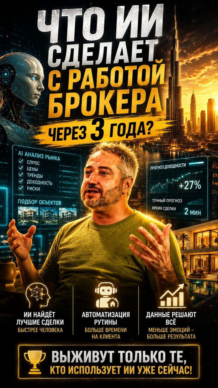 Искусственный интеллект против живого брокера: объективное сравнение сил в сделках с недвижимостью