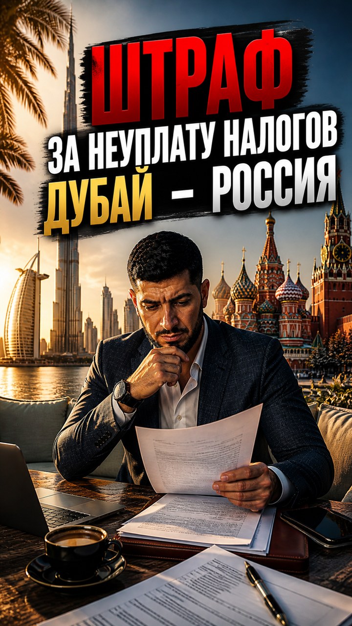 Чем грозит неуплата налогов при жизни между Дубаем и Россией: штрафы и ответственность