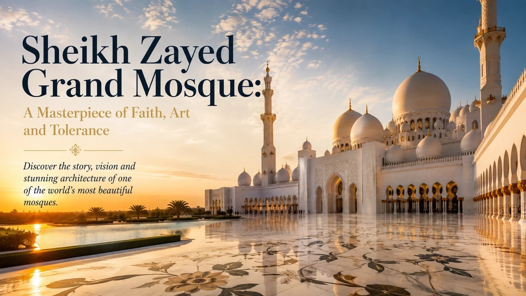 Sheikh Zayed Grand Mosque: Three World Records and 3.1 Million Visitors in Six Months